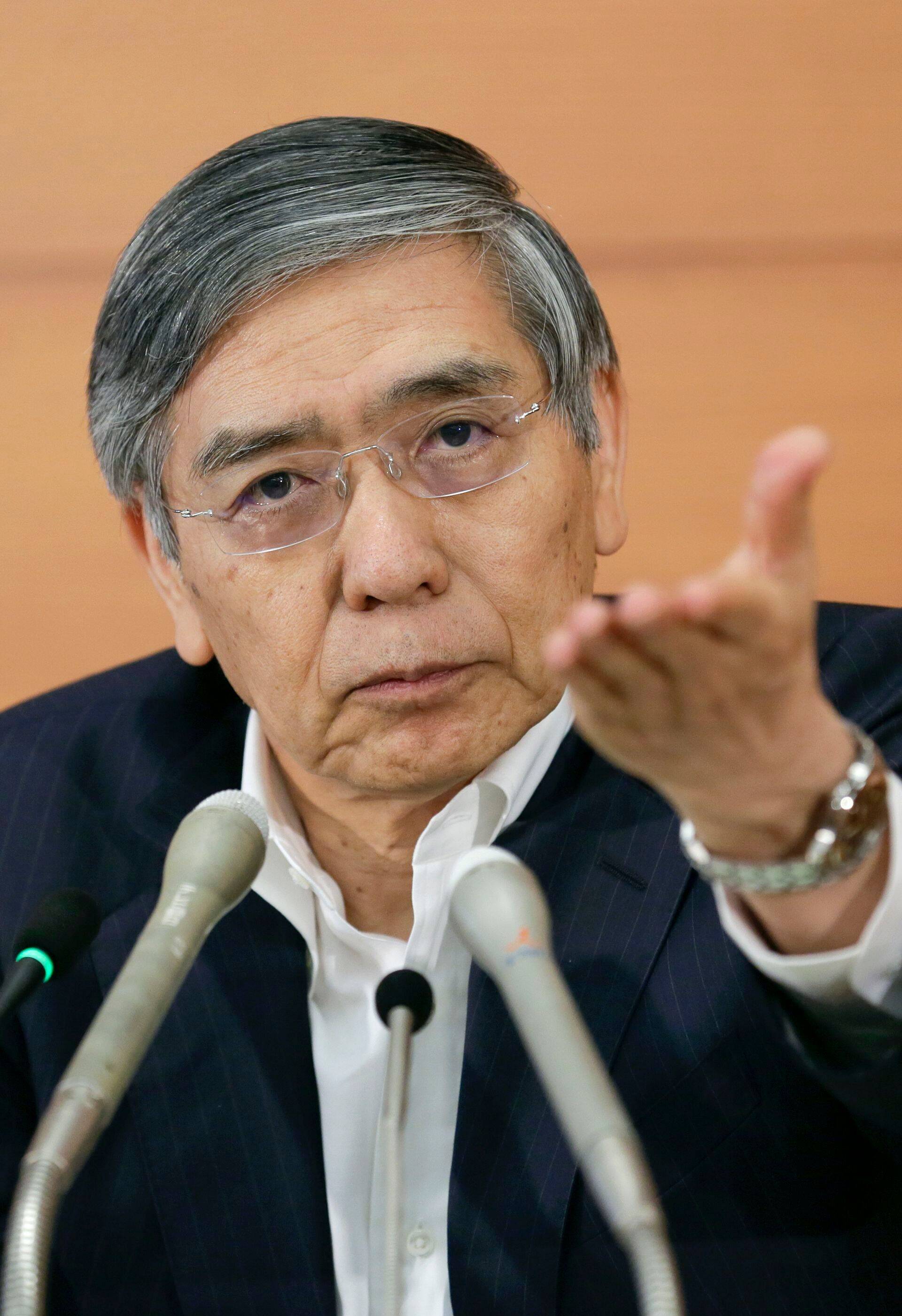 Jaapani keskpanga president Haruhiko Kuroda