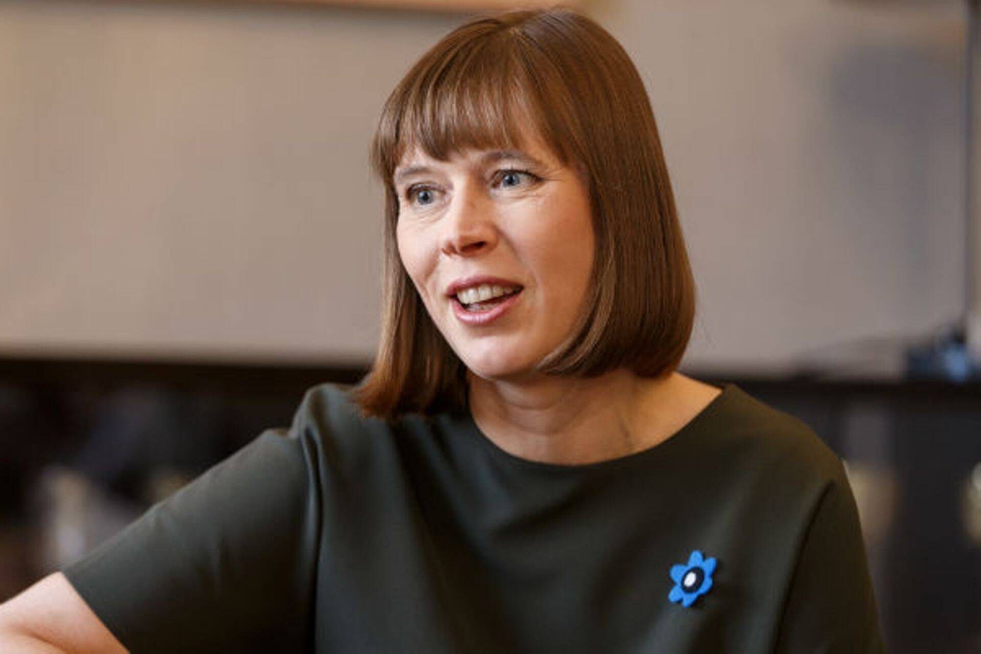 President Kersti Kaljulaid.
