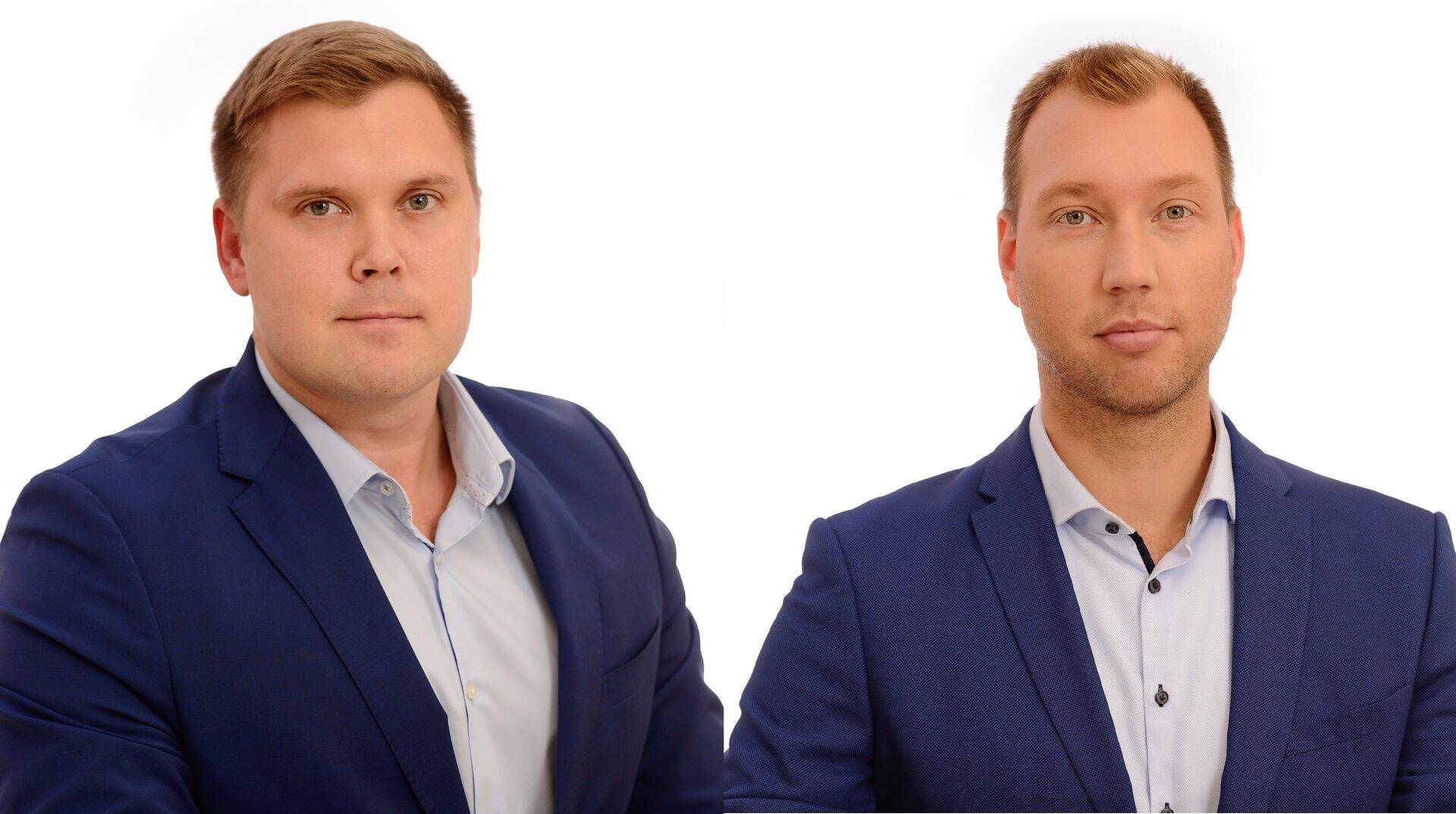 Mikk Sillamaa ja Margus Välling jagavad Stelli kui ühe suurema käibega kinnisvara korrashoiu teenuseid pakkuva firma edulugu. Foto: Stell AS