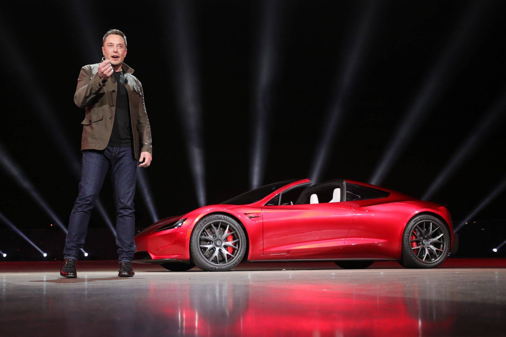 Tesla Roadster.