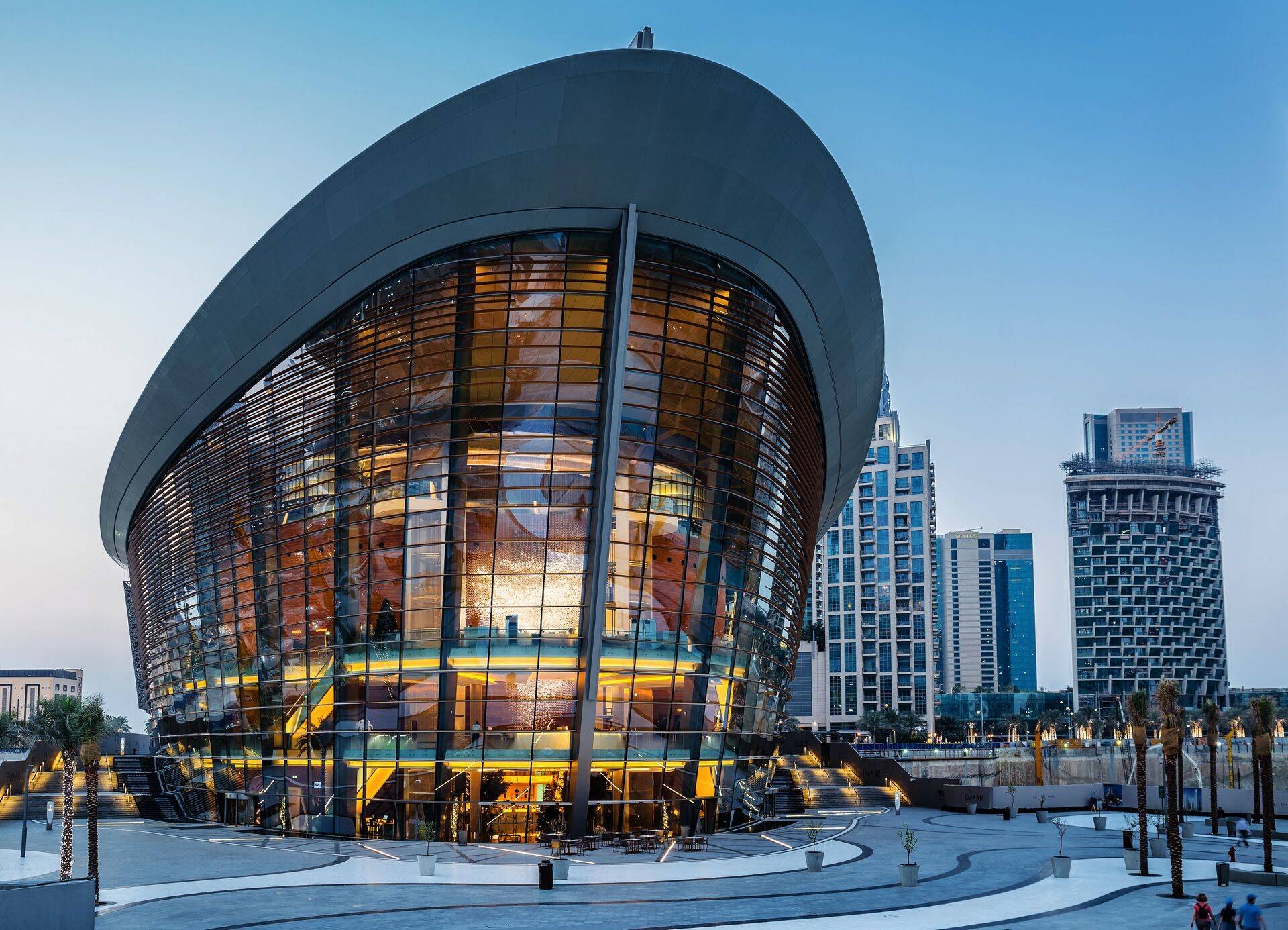 Dubai ooperimaja, millele klaasi müüs Eesti mees Margus Kivi.