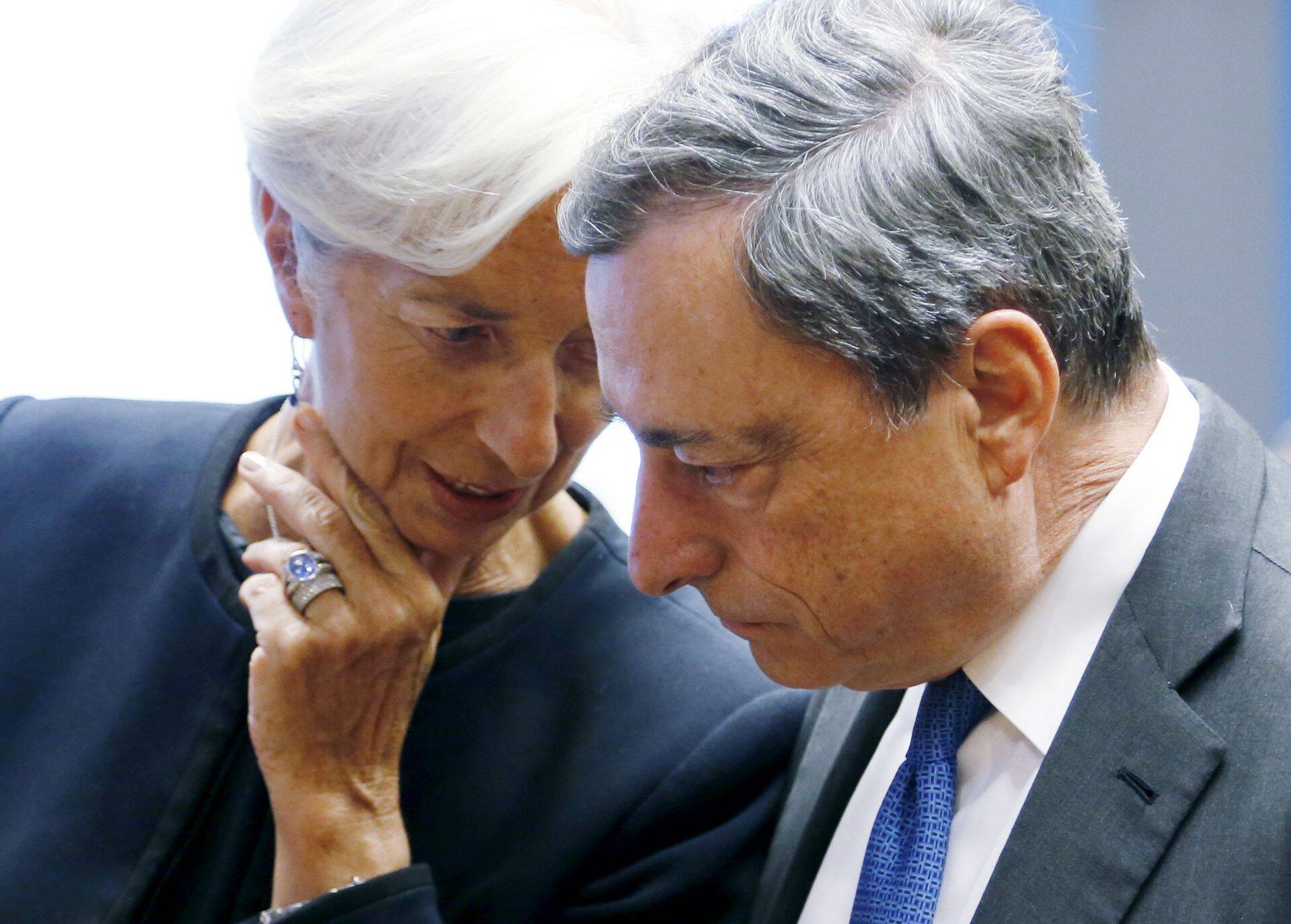 IMFi juht Christine Lagarde ja EKP president Mario Draghi