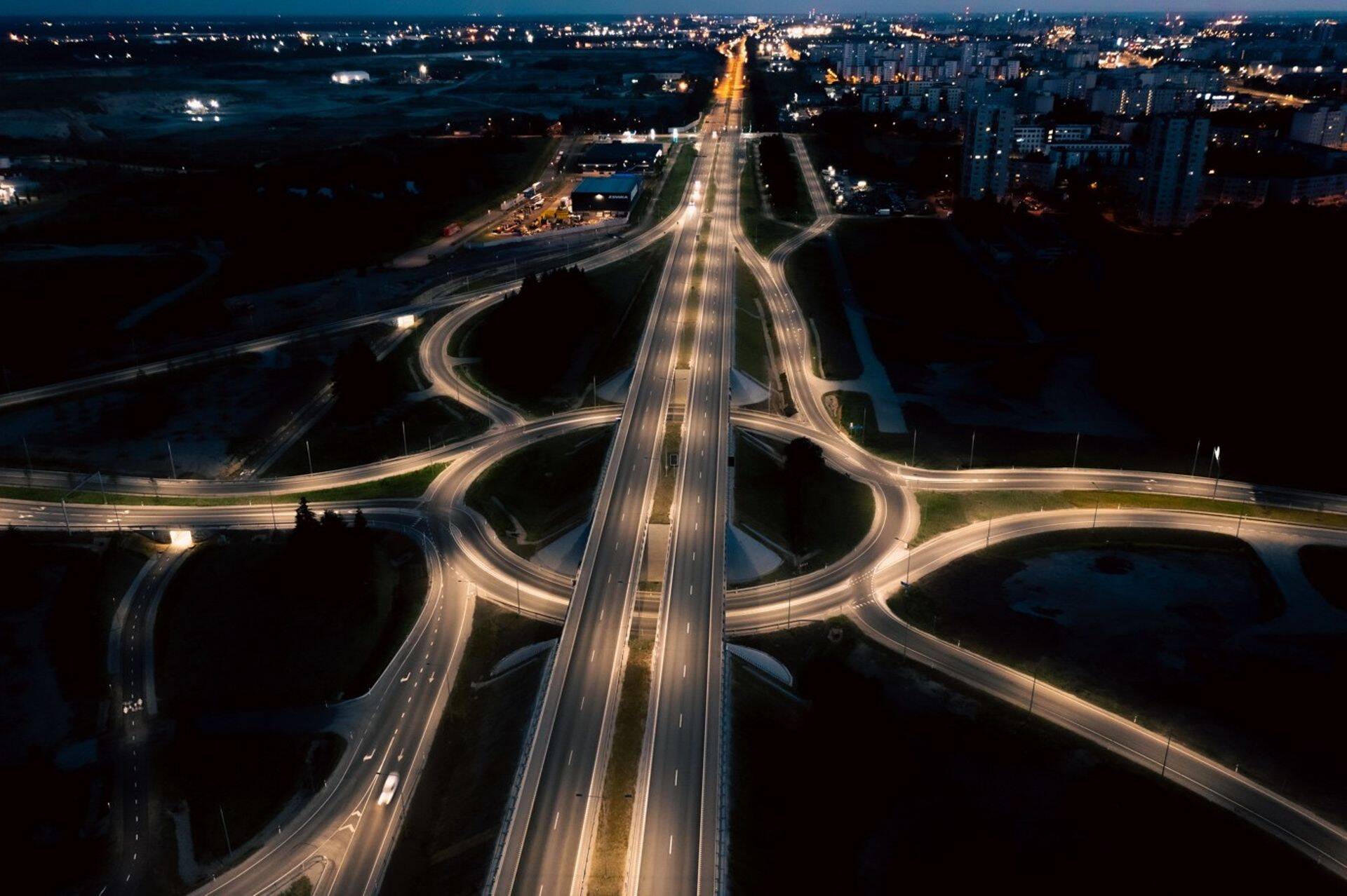 Rajatiste kategooria üks nominentidest on Väo liiklussõlm. Foto Harry Auväärt.