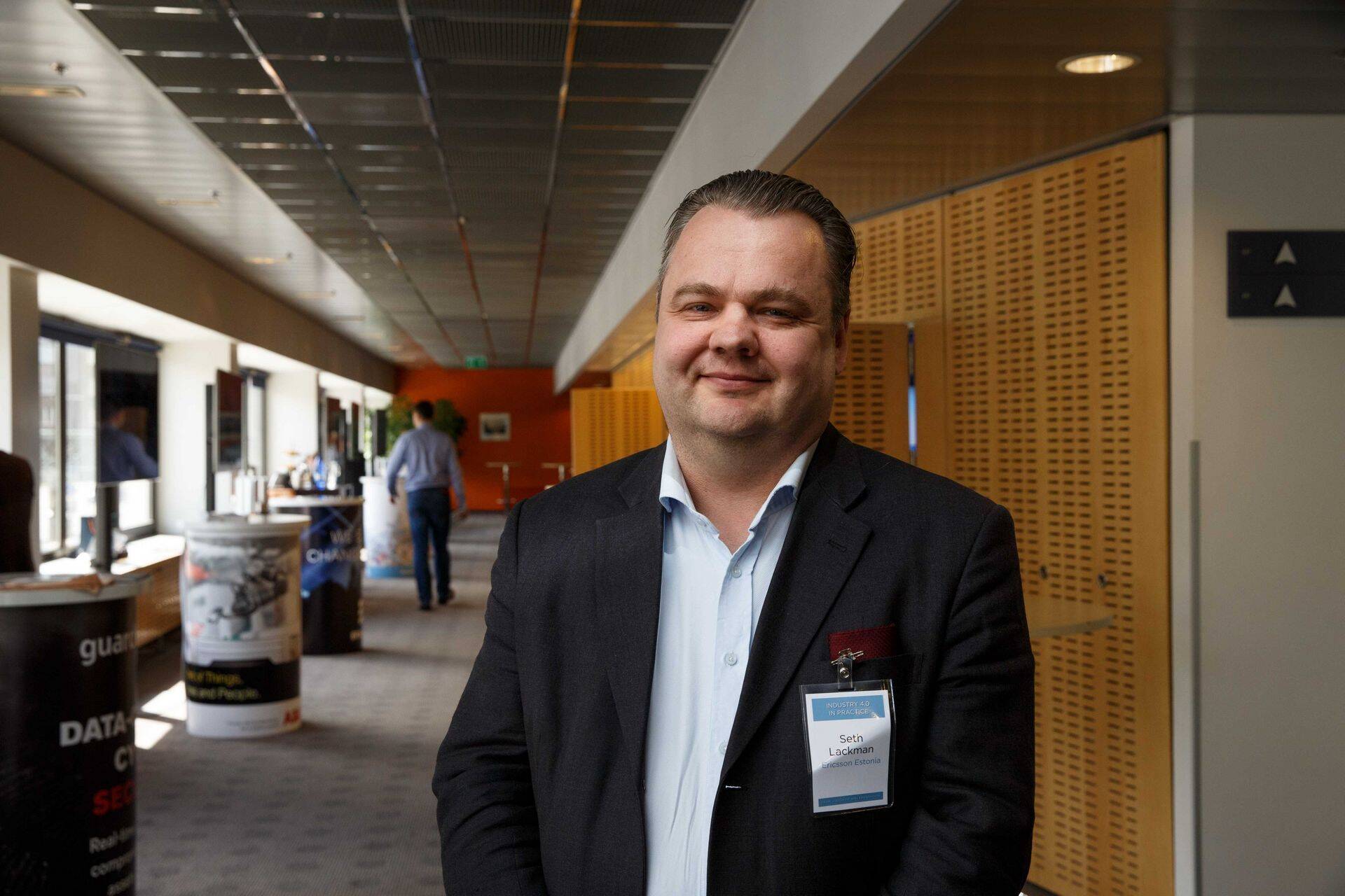 Ericsson Eesti juht Seth Lackman.