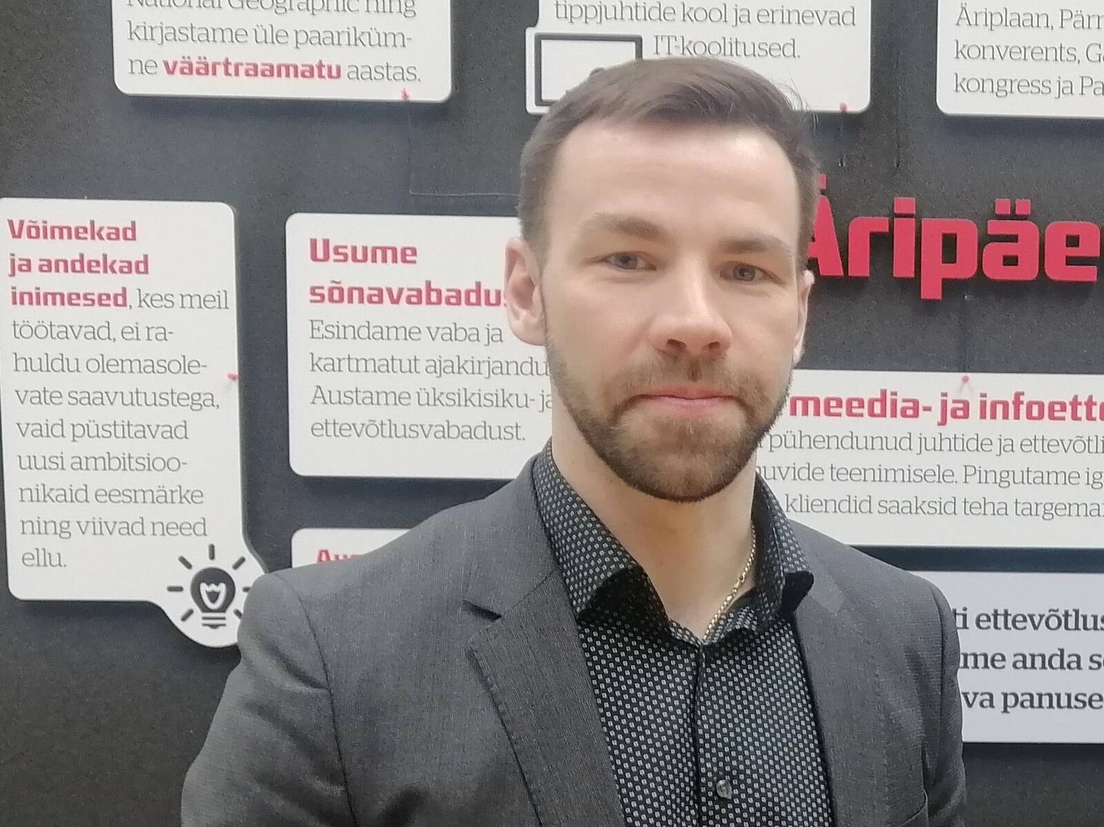 Eesti Metsameister tegevjuht Joel Lobjakas.