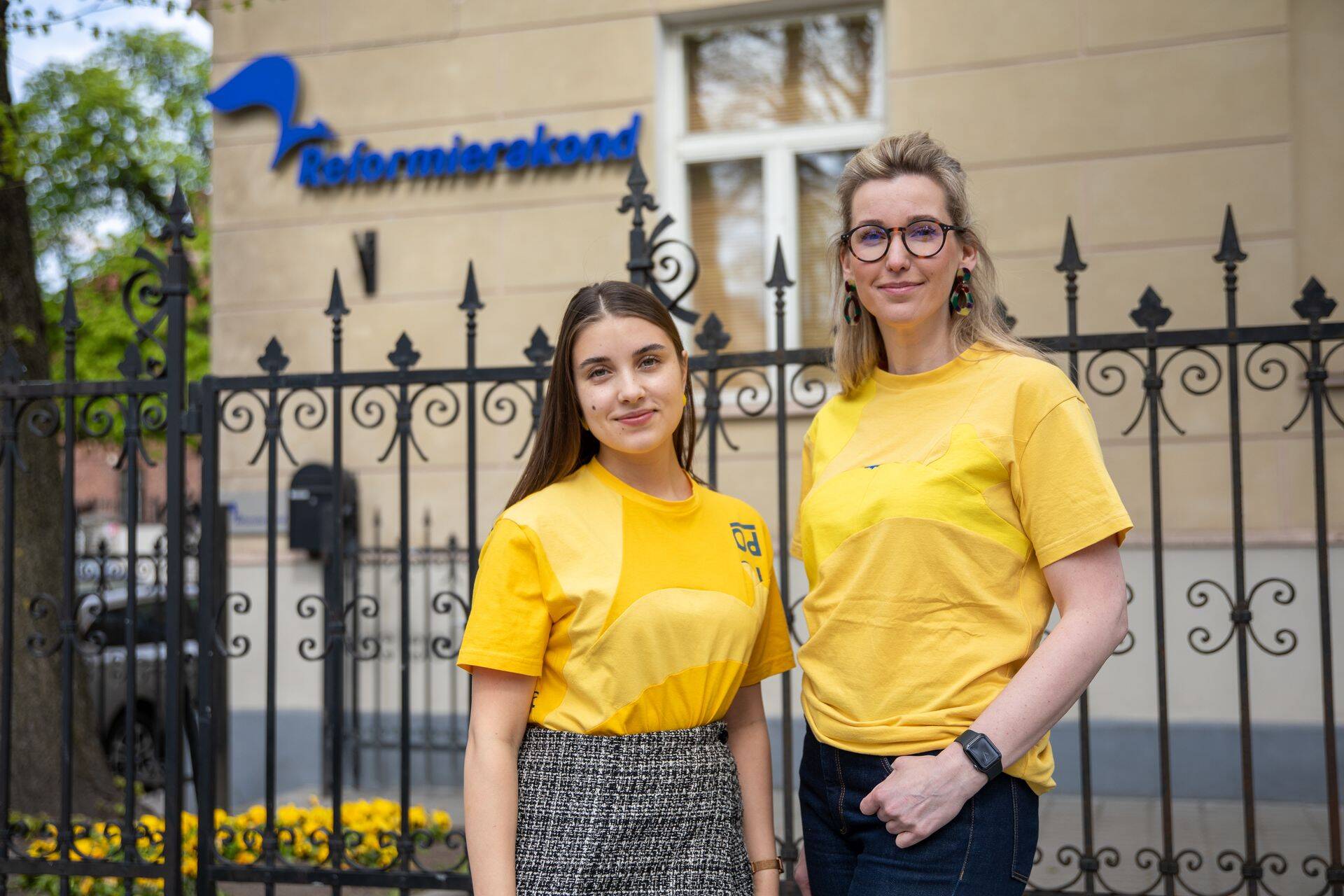 Reformierakonna vanadest kampaaniasärkidest tehtud uued särgid.