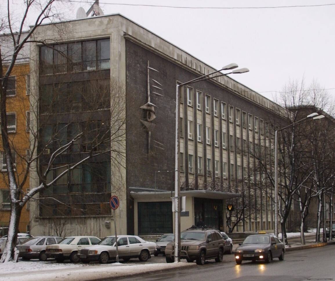 Здание теледома.