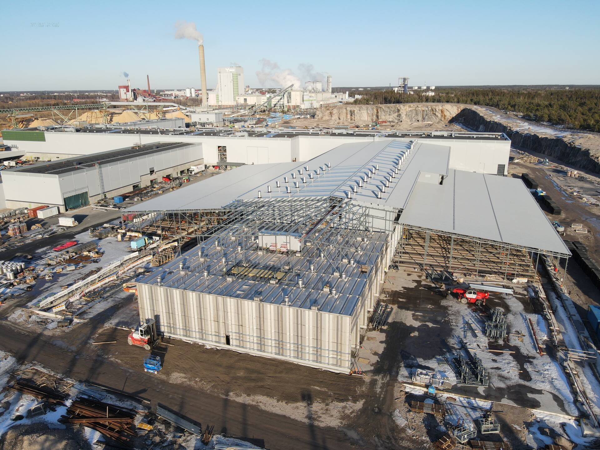 Metsä Fibre Rauma saeveski on Soome suurim investeering saeveskisse.
