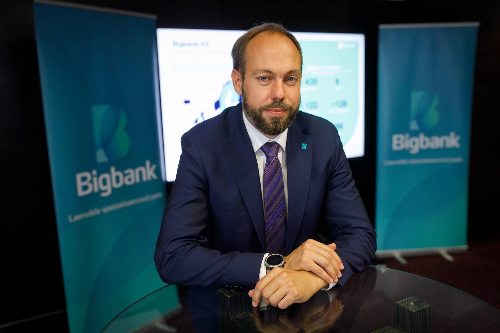 Bigbanki juht Martin Länts.