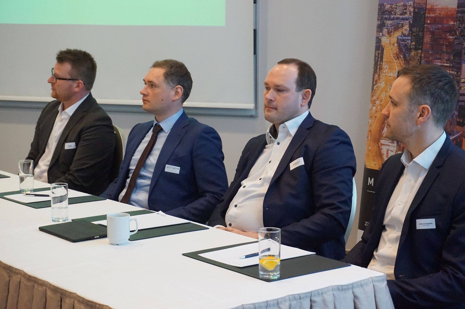 Vasakult: Ero Viik, Priit Seeman, Silver Kuus ja Arko Kurtmann