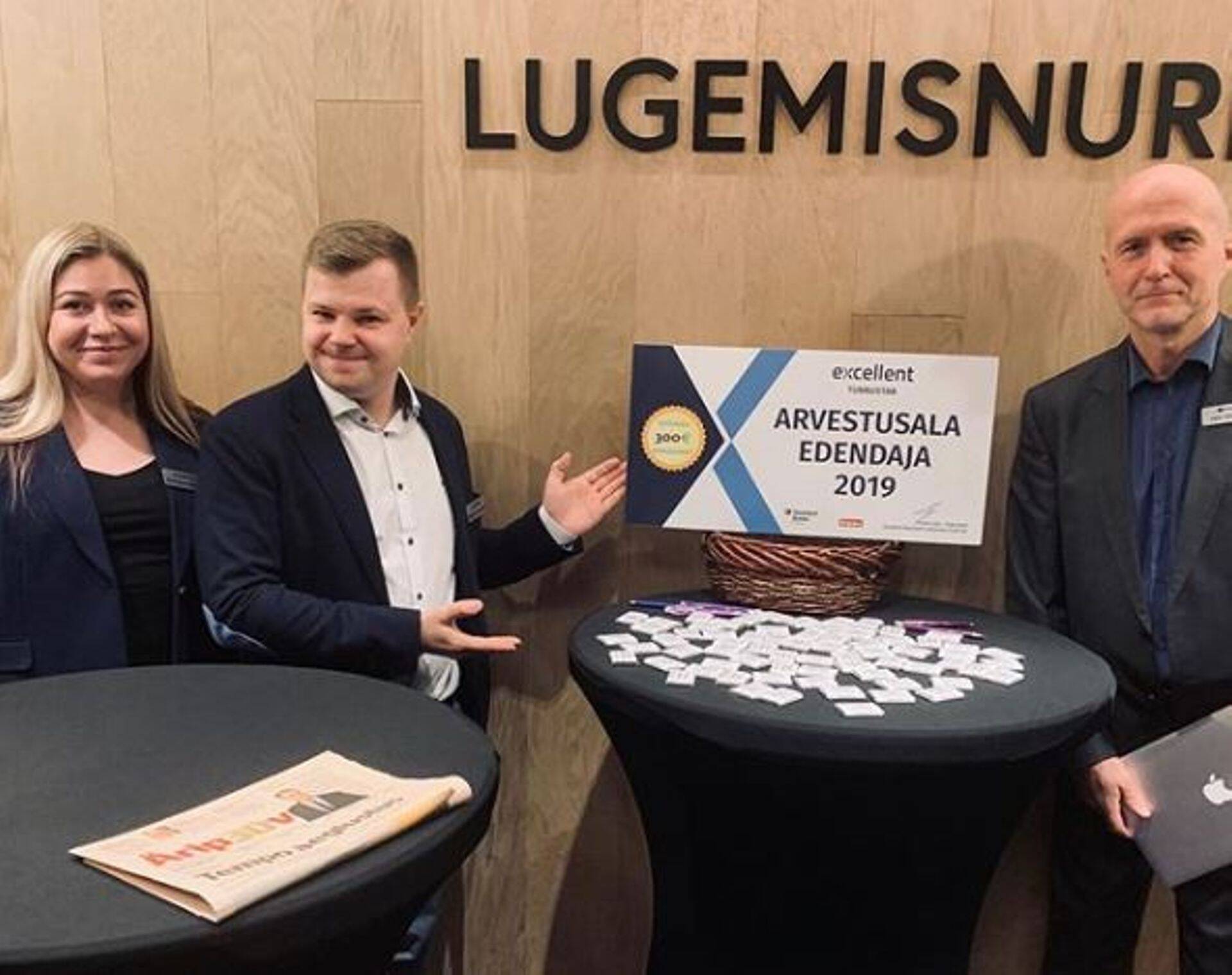 Excellenti tiim mullu Äripäeva korraldet raamatupidajate konverentsil.