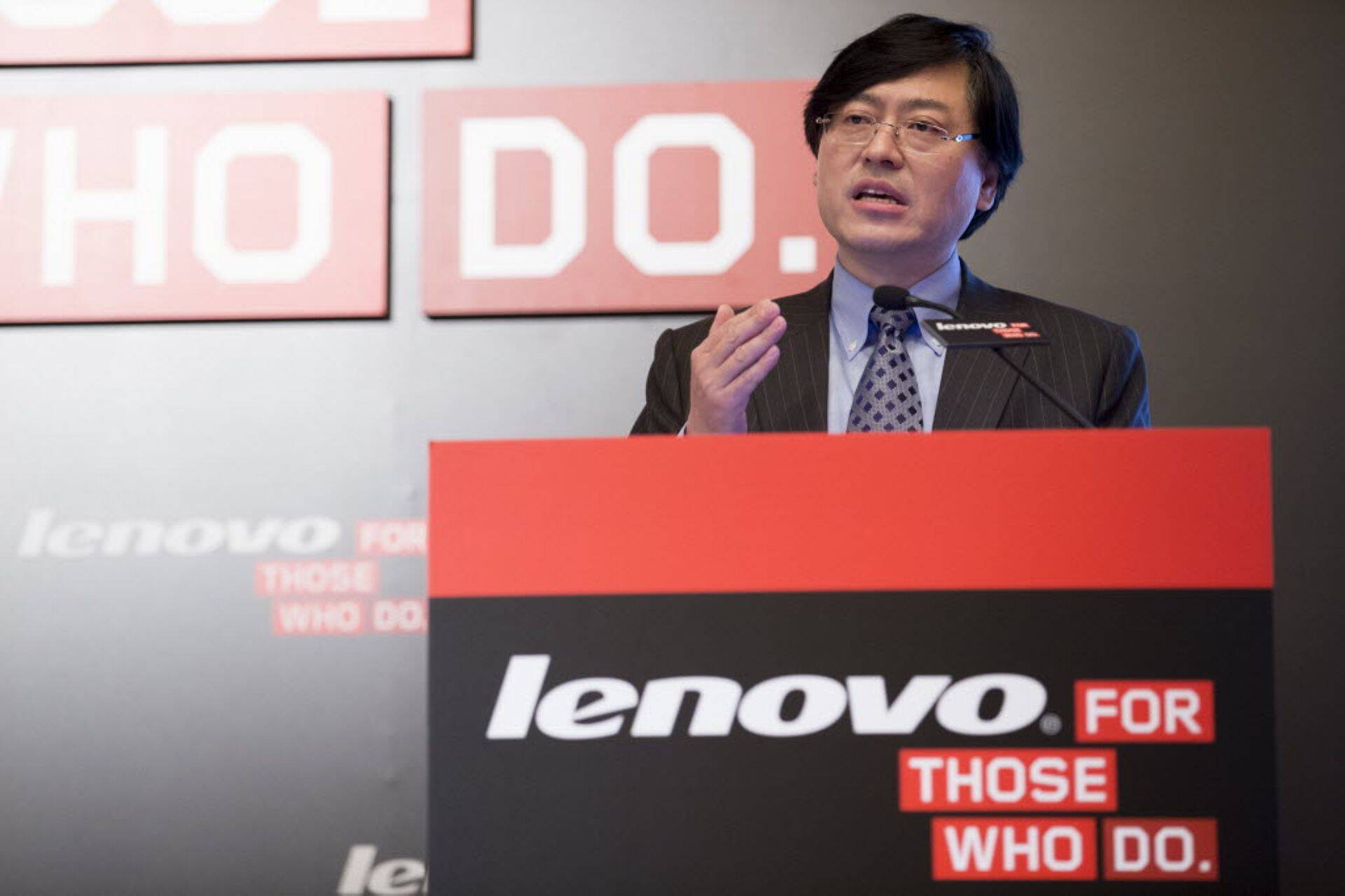 Lenovo juht Yang Yuanqing