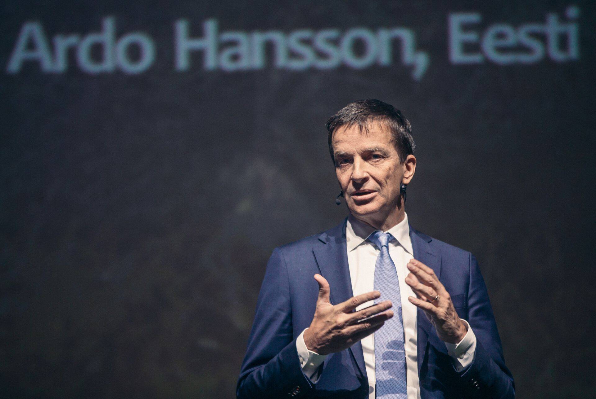 Endine Eesti Panga juht Ardo Hansson.