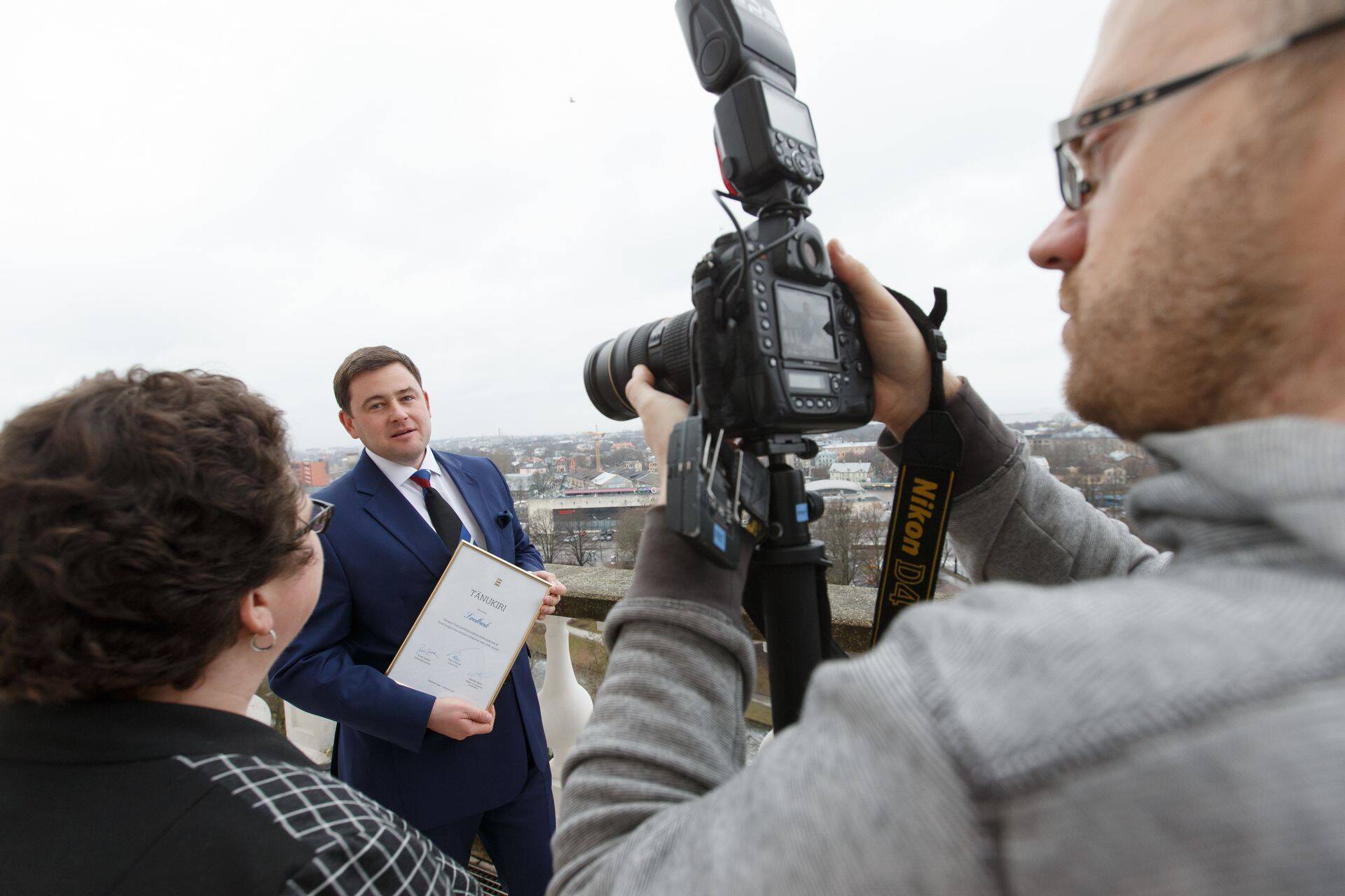Swedbanki peadirektor Robert Kitt sai mullu veebruaris diplomi rohkete maksude maksmise eest,