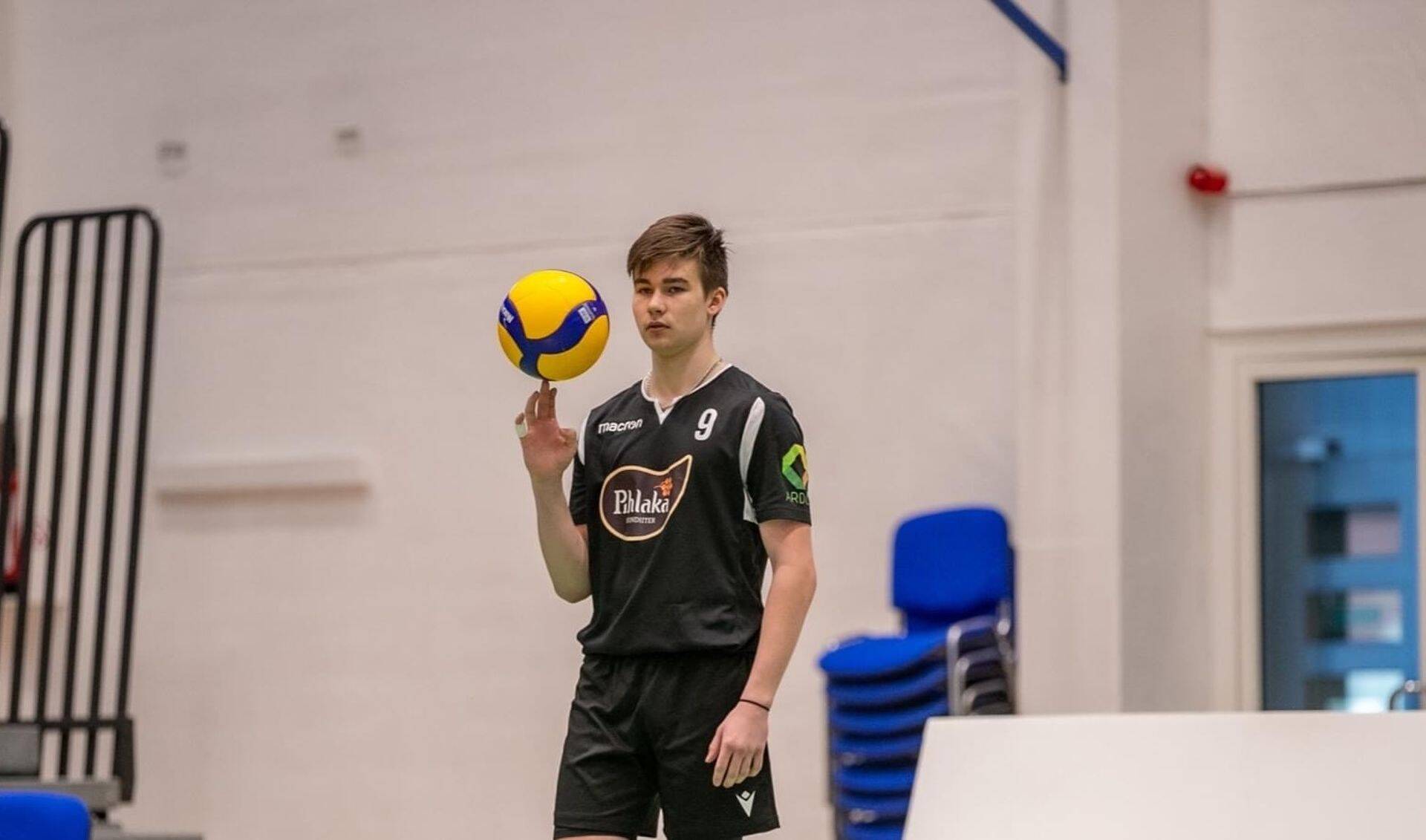 Andris Vahula on võrkpalli mänginud vaid viis aastat.