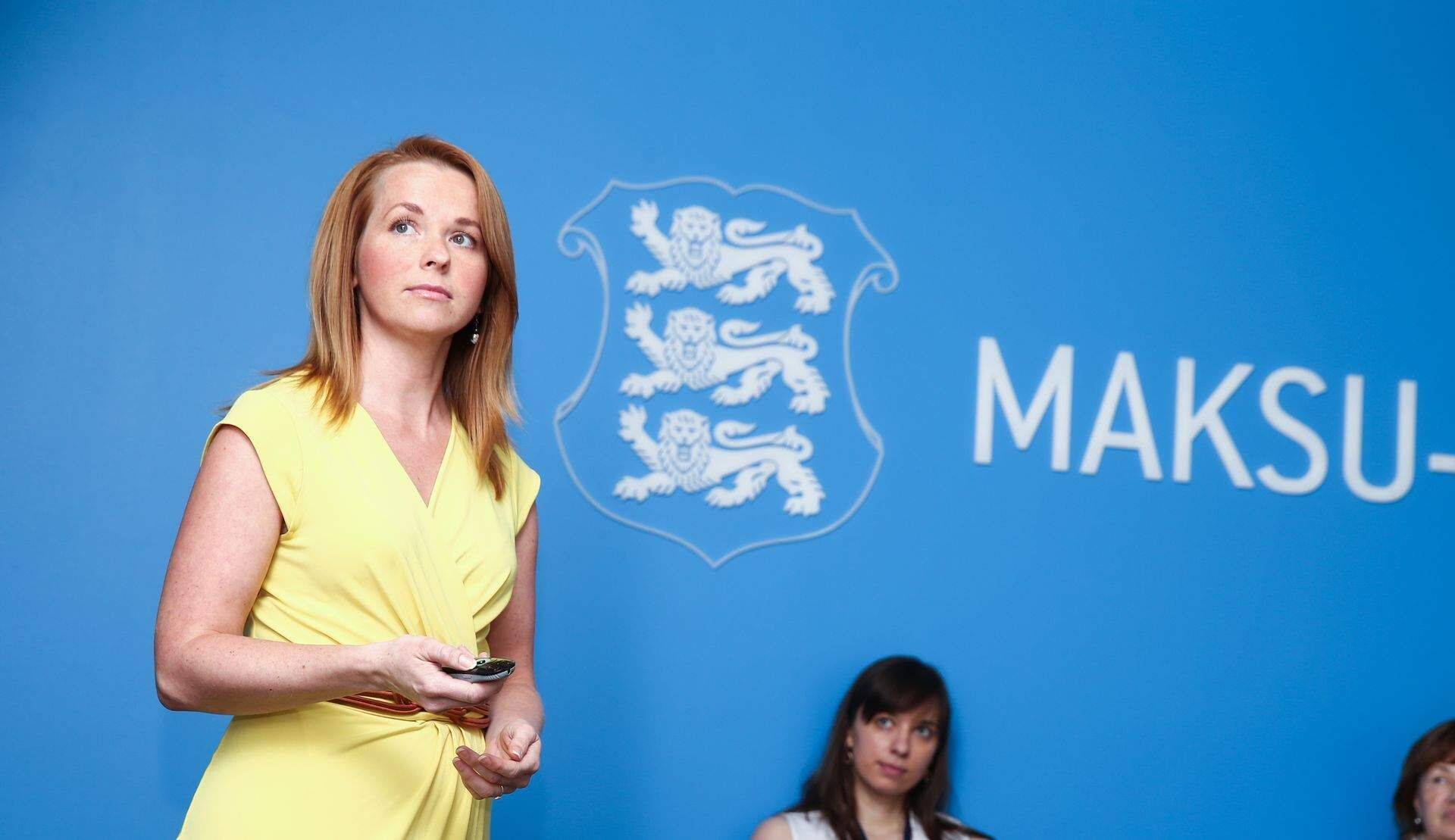 Maksu- ja tolliameti maksude osakonna juhataja Evelyn Liivamägi.