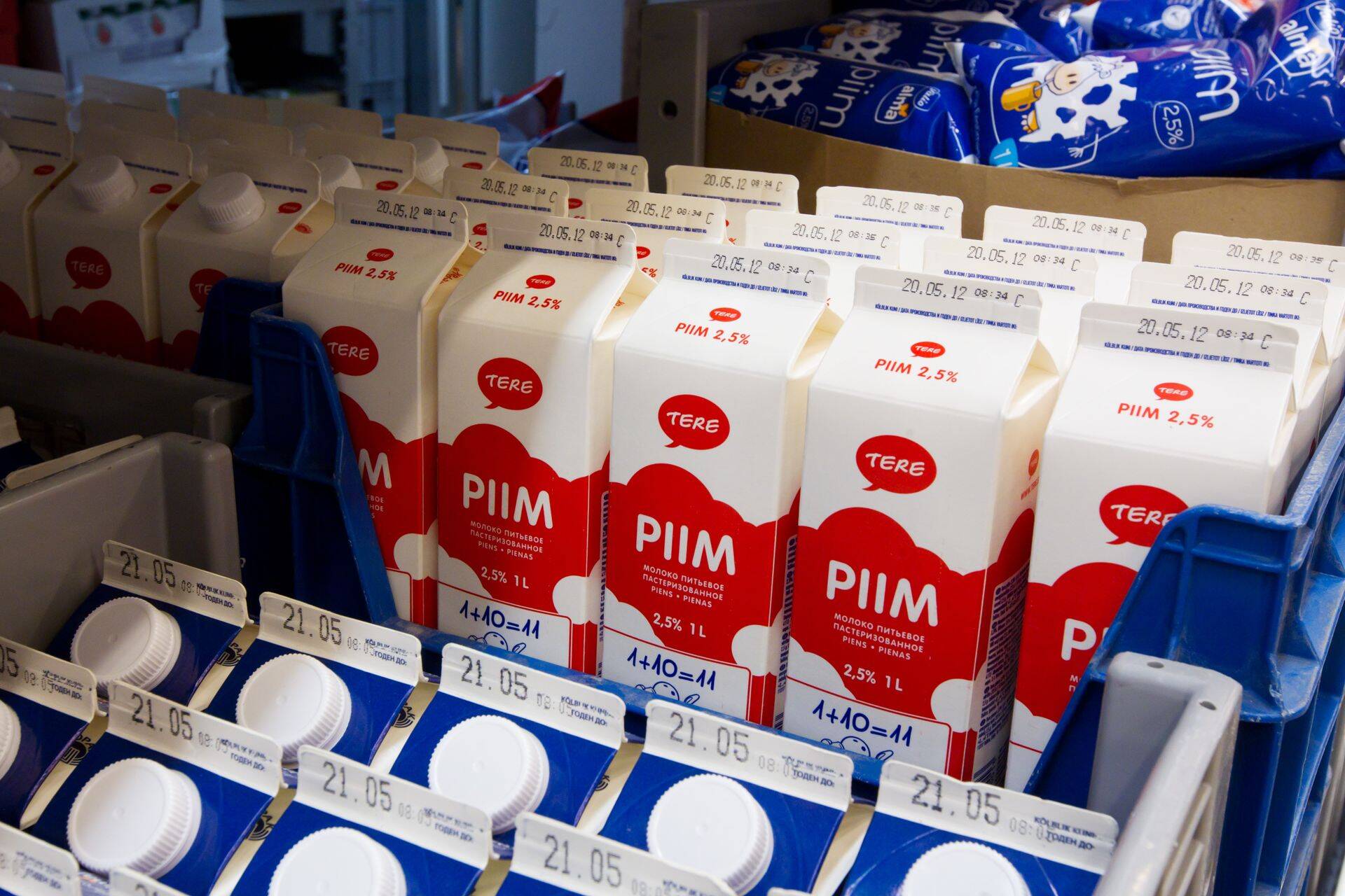 Kaubandus võtab piima hinnast endale üha suurema osa.