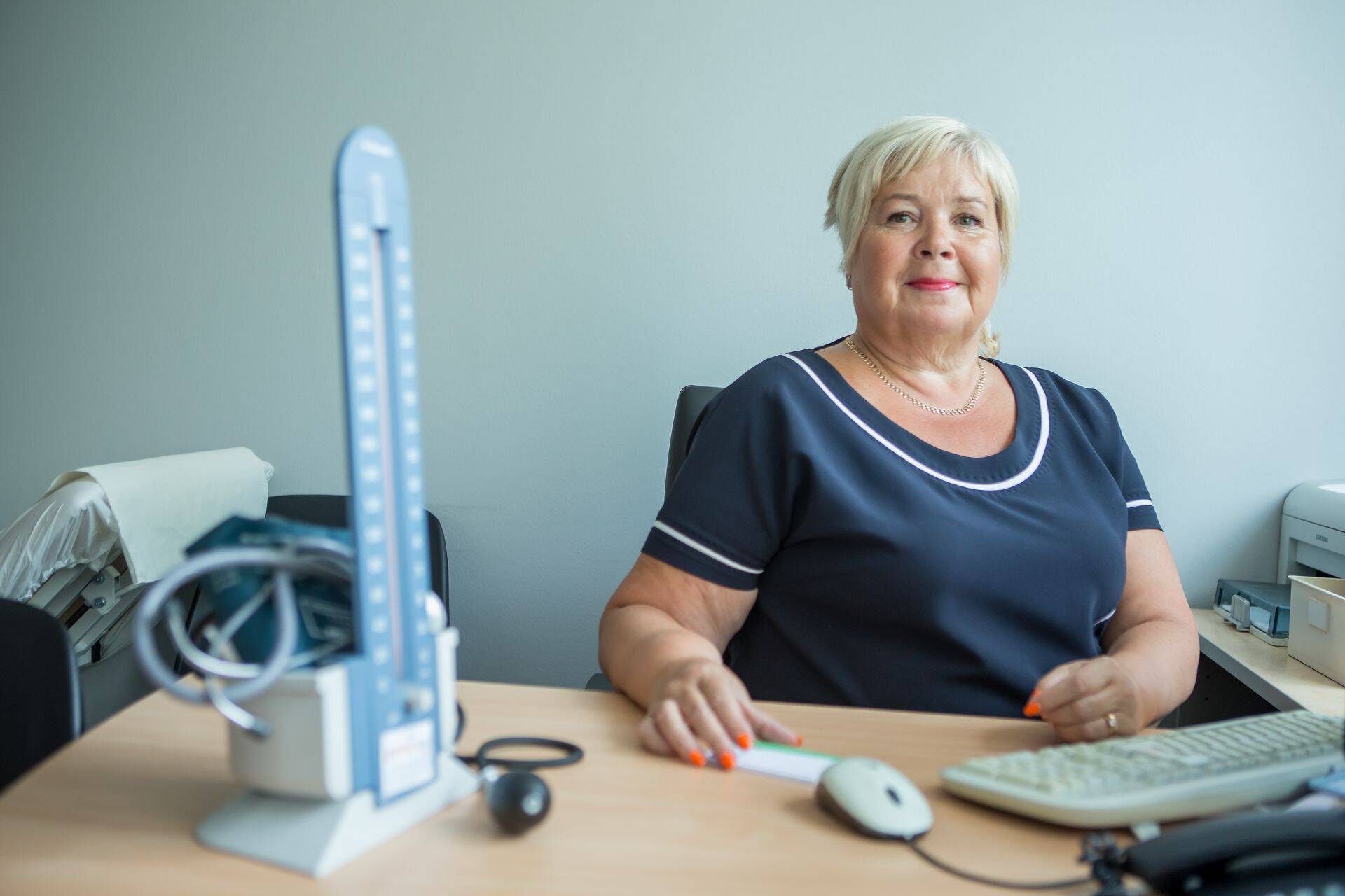 Perearst ja arstikeskuse omanik Eva Gustavson