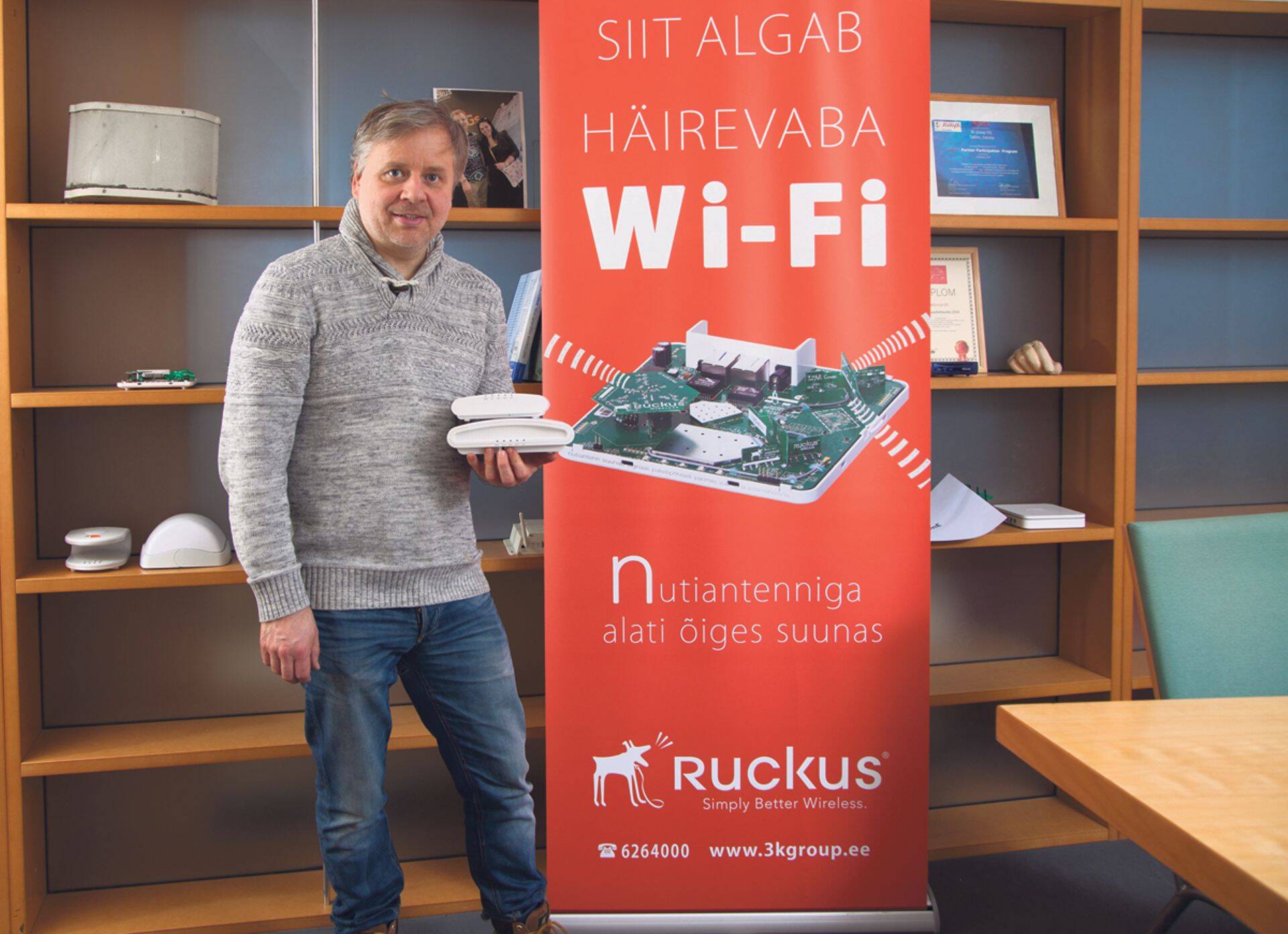3KGroupi ettevõtte juht Toomas Kadarpik