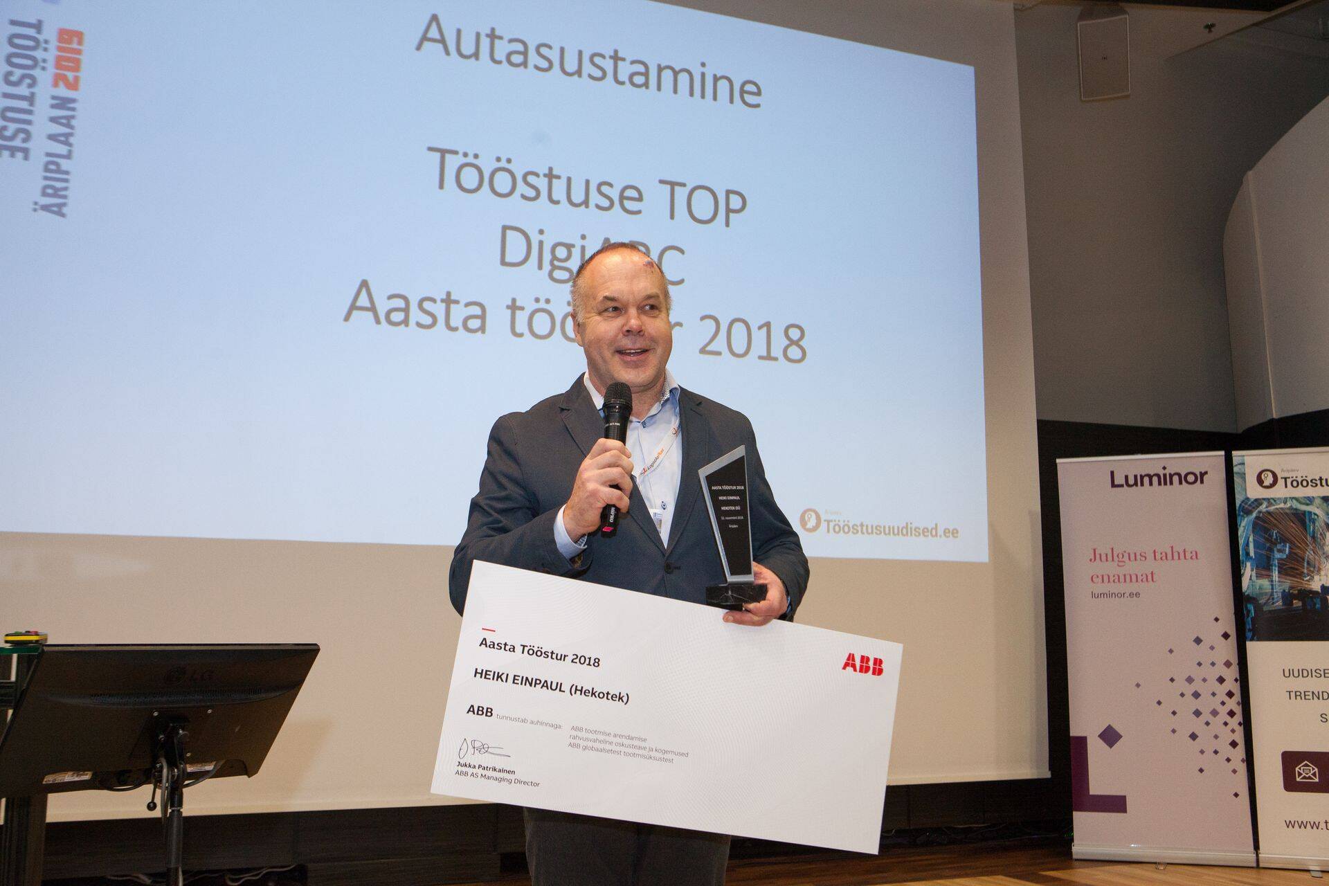 Aasta tööstur 2018 tiitli pälvis Hekoteki omanik Heiki Einpaul