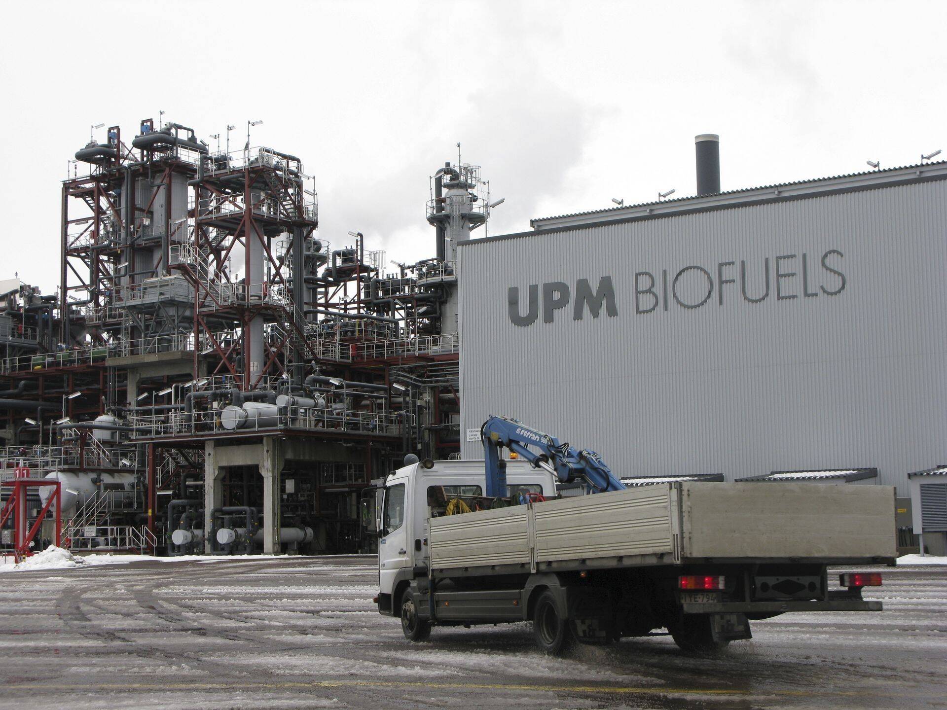 UPM biokütuse tehas lappeenrantas.
