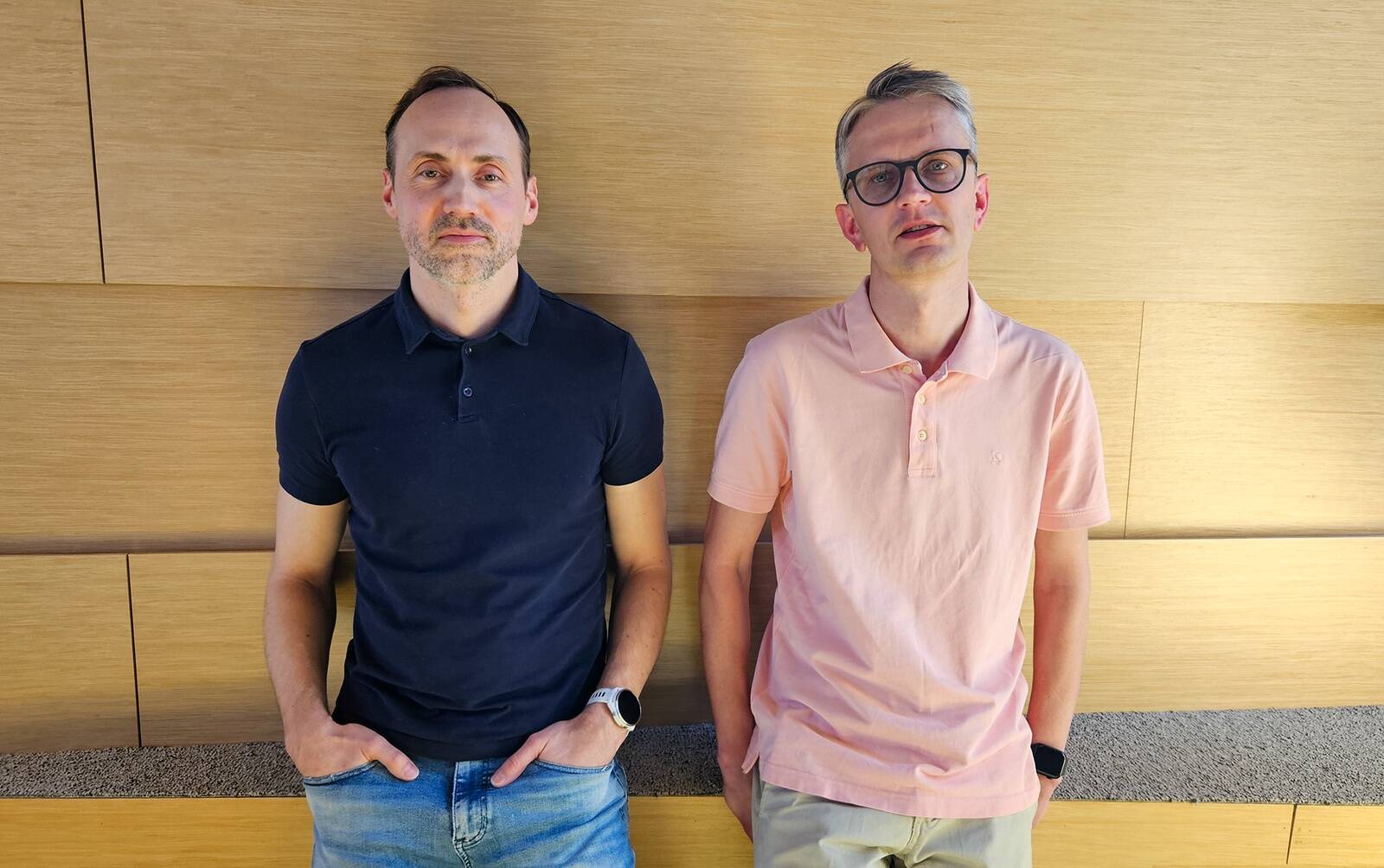 Opus Online'i tegevjuht Margus Eha ja saate “E‑kaubanduse areng ja tulevik” juht Kuldar Kullasepp Maksekeskusest.