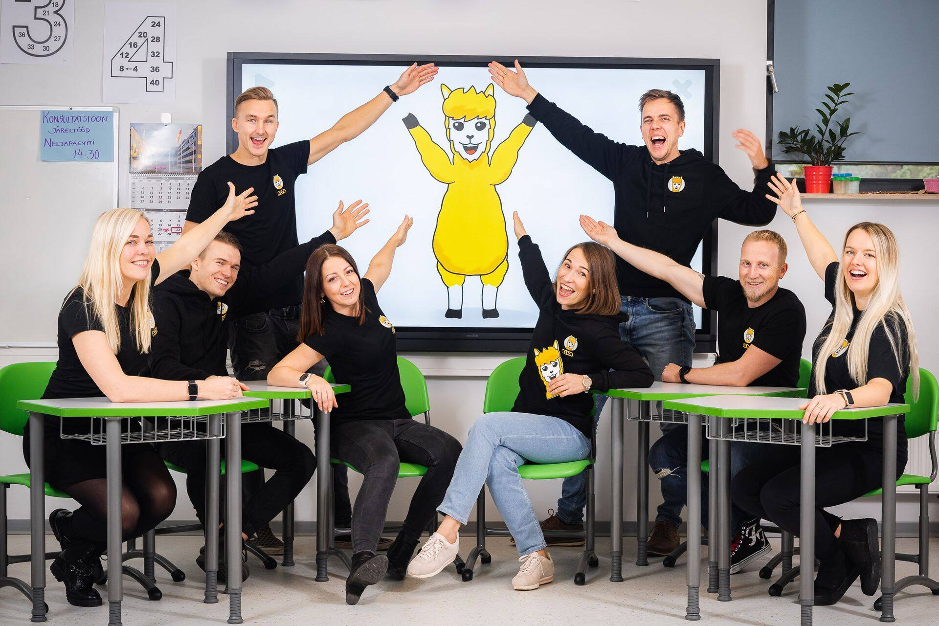 Idufirma ALPA kids tiim aitab ka Ukrainast Eestisse saabunud lastel siinses haridussüsteemis kohaneda.