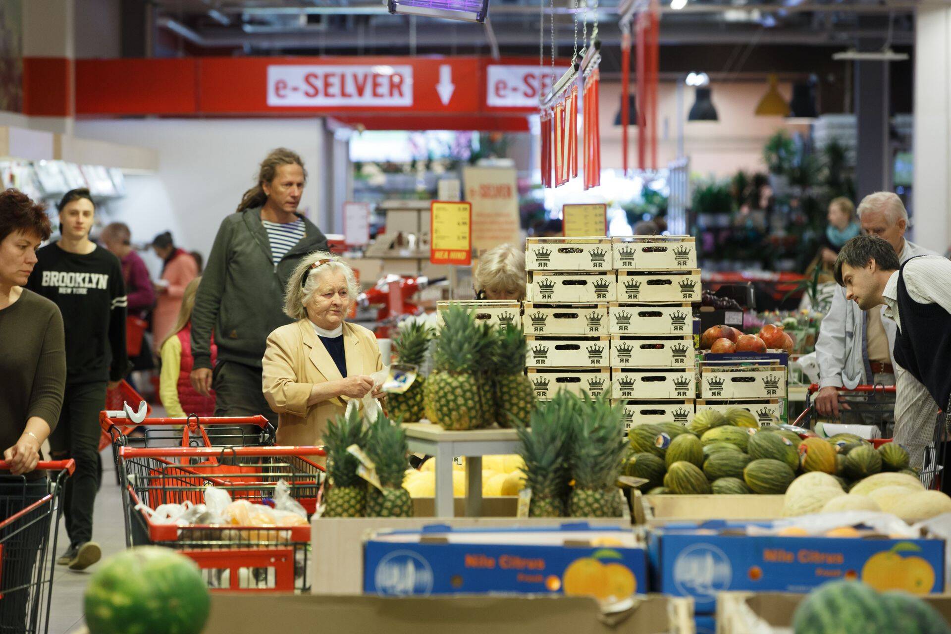 Oktoobri tarbijahinnaindeksit mõjutas enim toit.