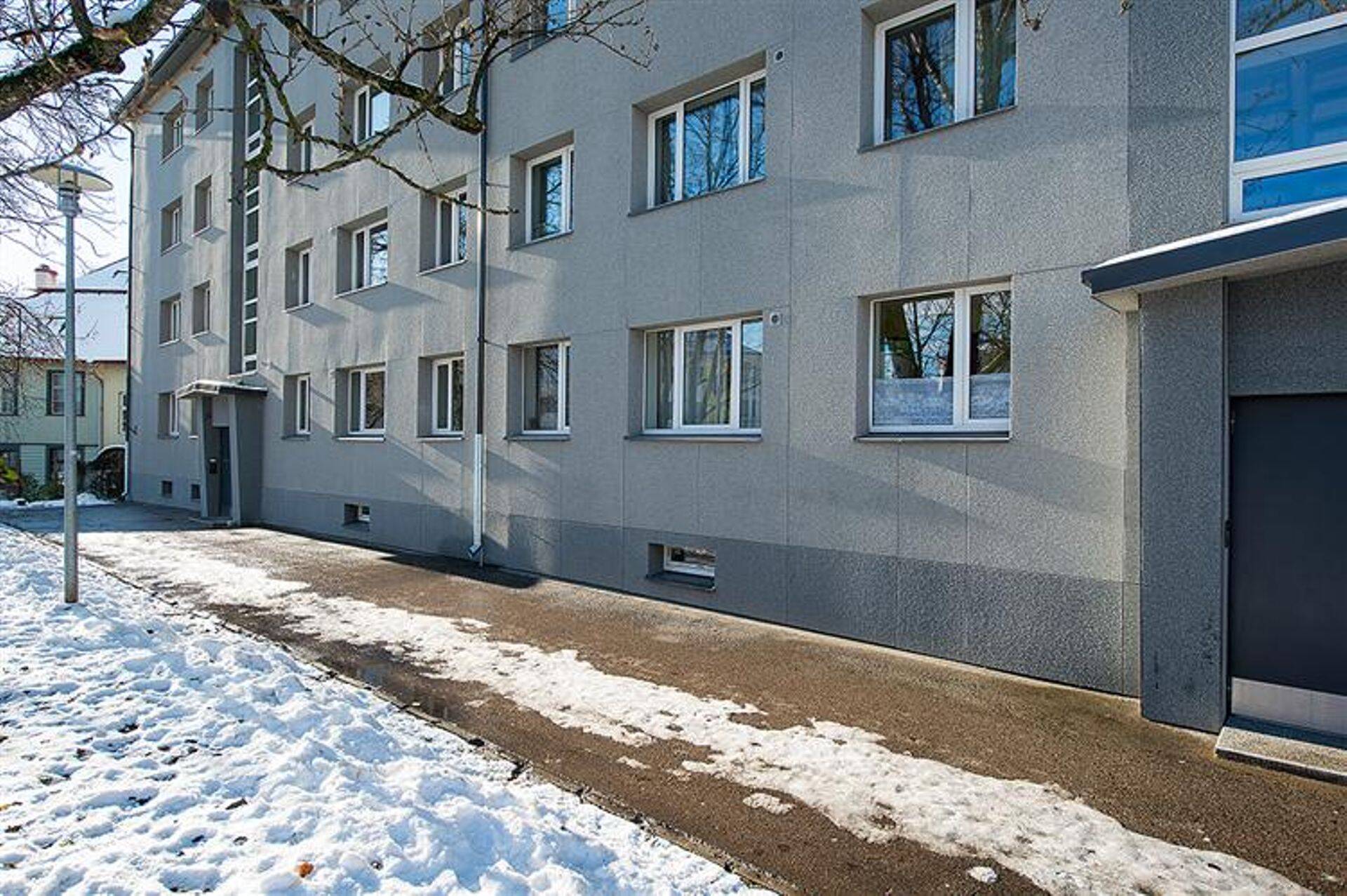 Renoveritud kortermaja Tallinnas Veerenni tänaval