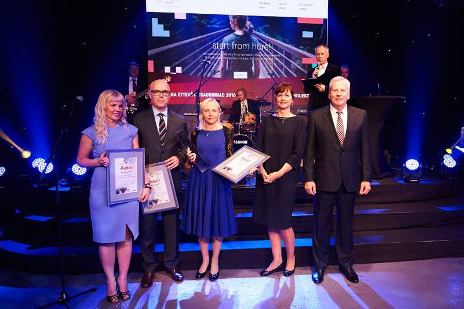 Tallinna Ettevõtluspäeva auhinnagalal