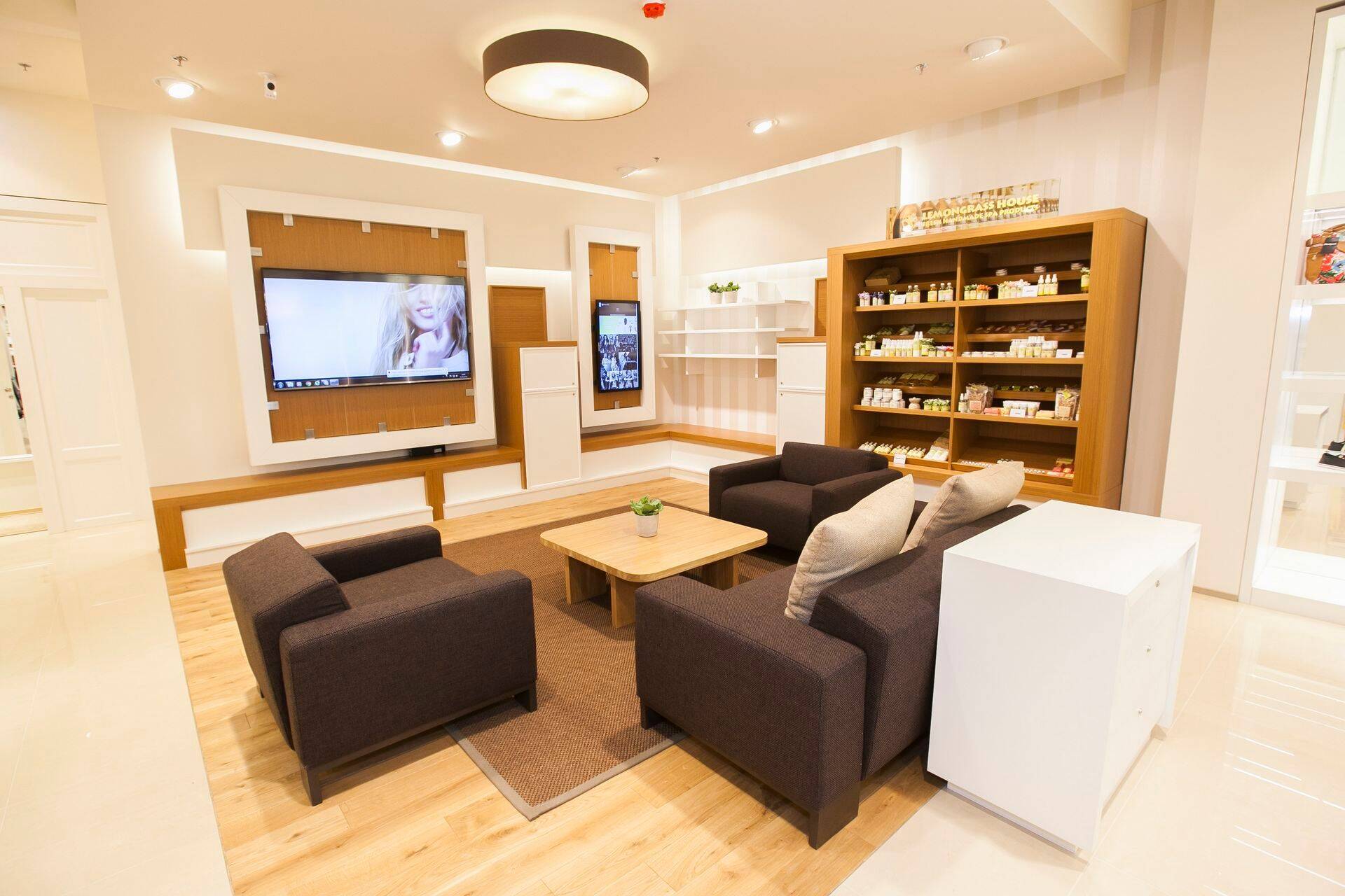 Puhkenurk ja Lemongrass House toodete ilunurgake