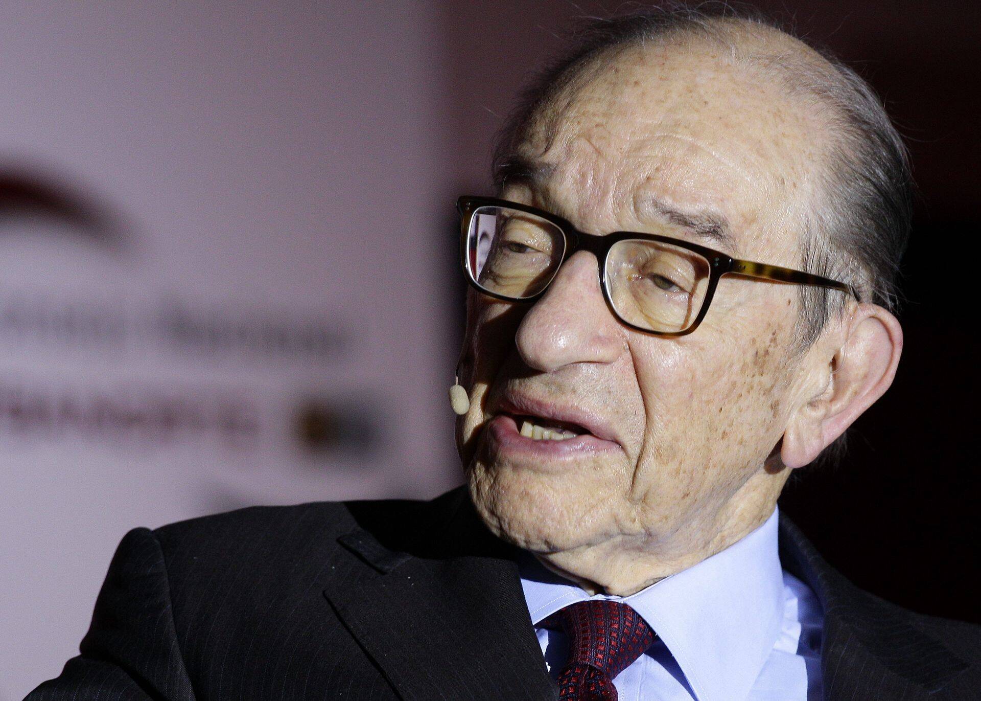 Endine Föderaalreservi esimees Alan Greenspan.