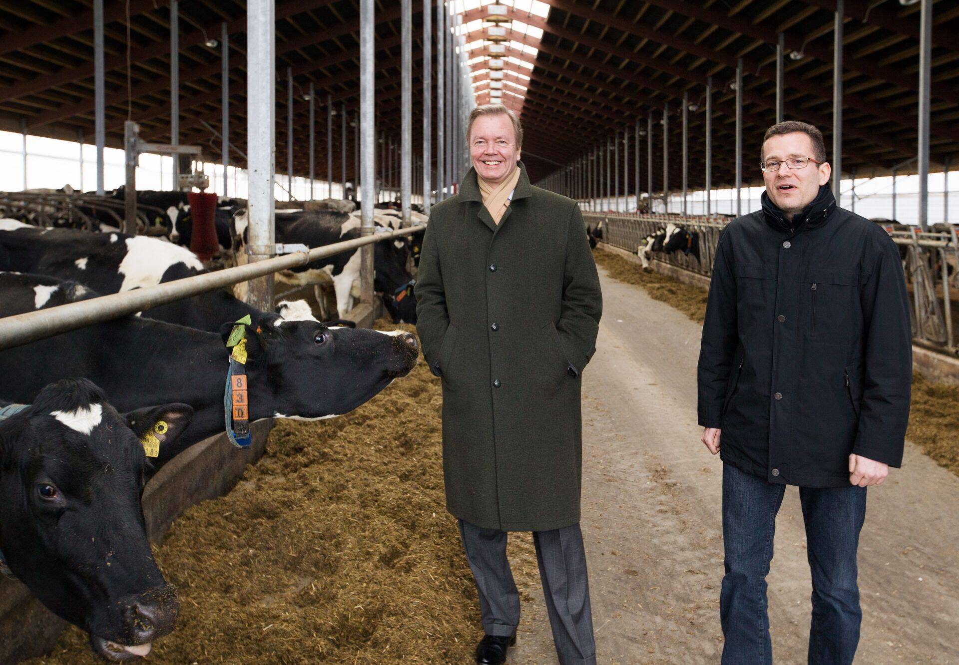 Väätsa Agro farmis on Joakim Helenius (vasakul) ja Margus Muld.