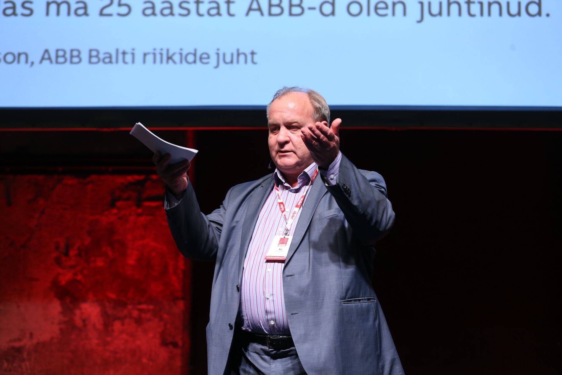 Руководитель ABB в странах Балтии Бо Хендрикон