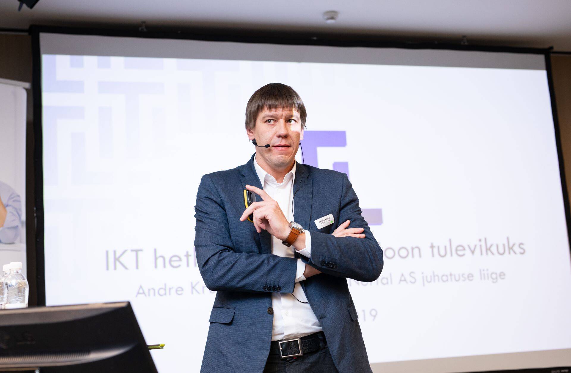 Nortali juhatuse liige, ITLi president Andre Krull.