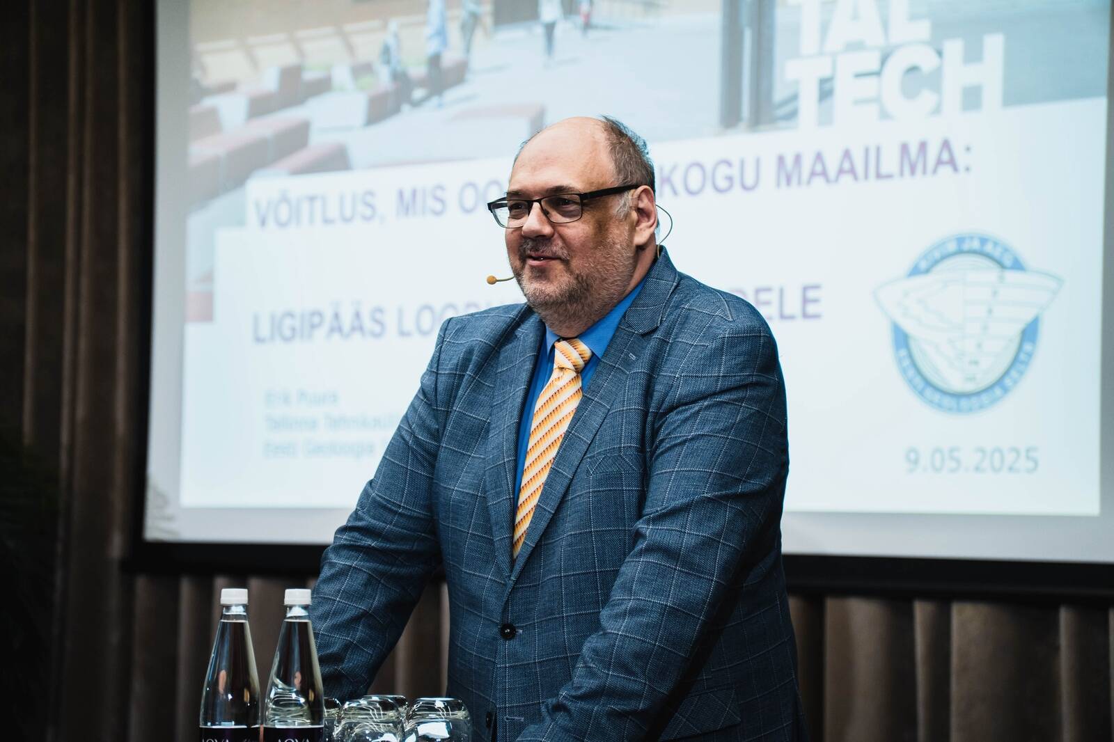Taltechi ettevõtlusprorektor ja Eesti Geoloogia Seltsi juhatuse esimees Erik Puura.