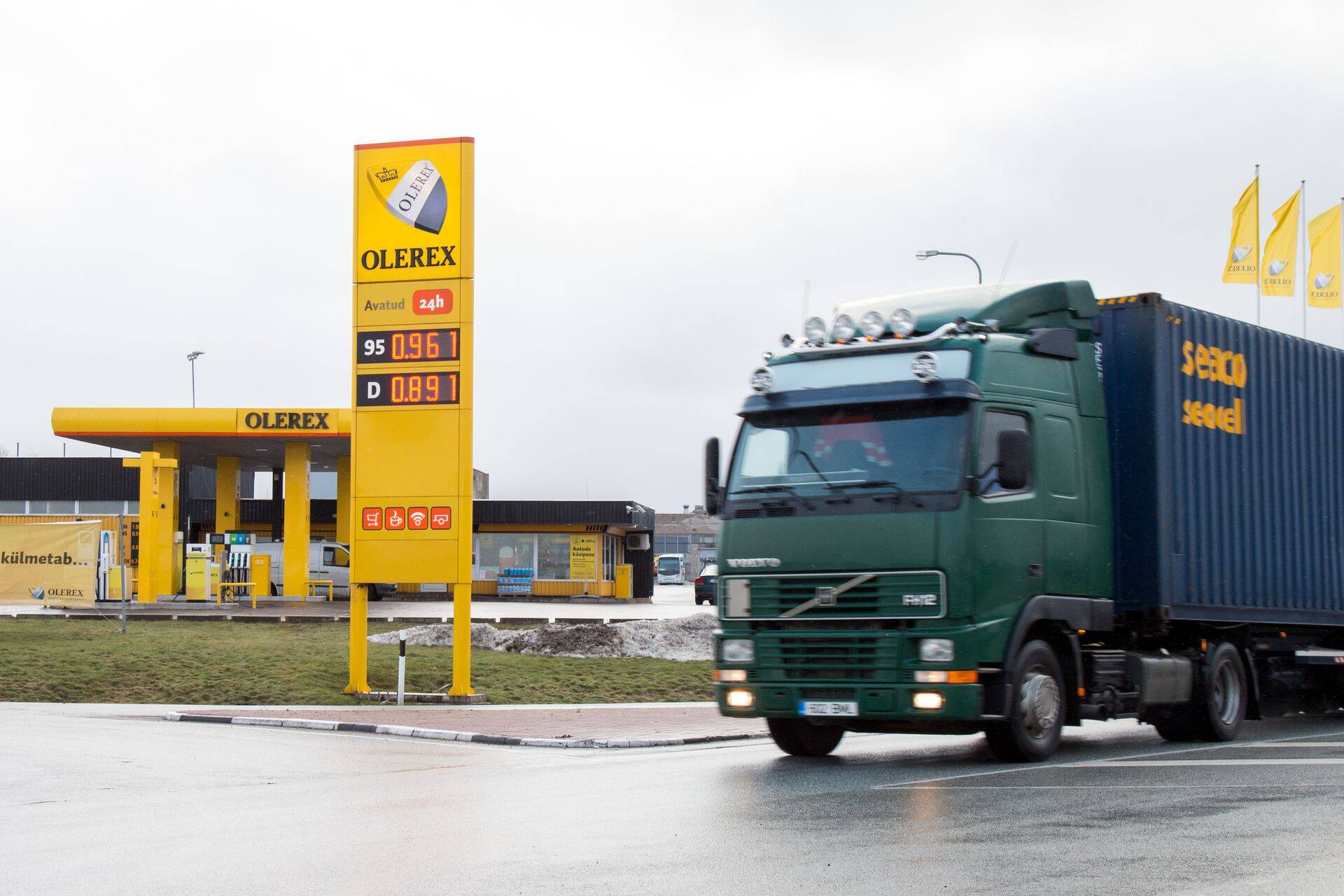 Viljandis asuv Olerexi tankla.
