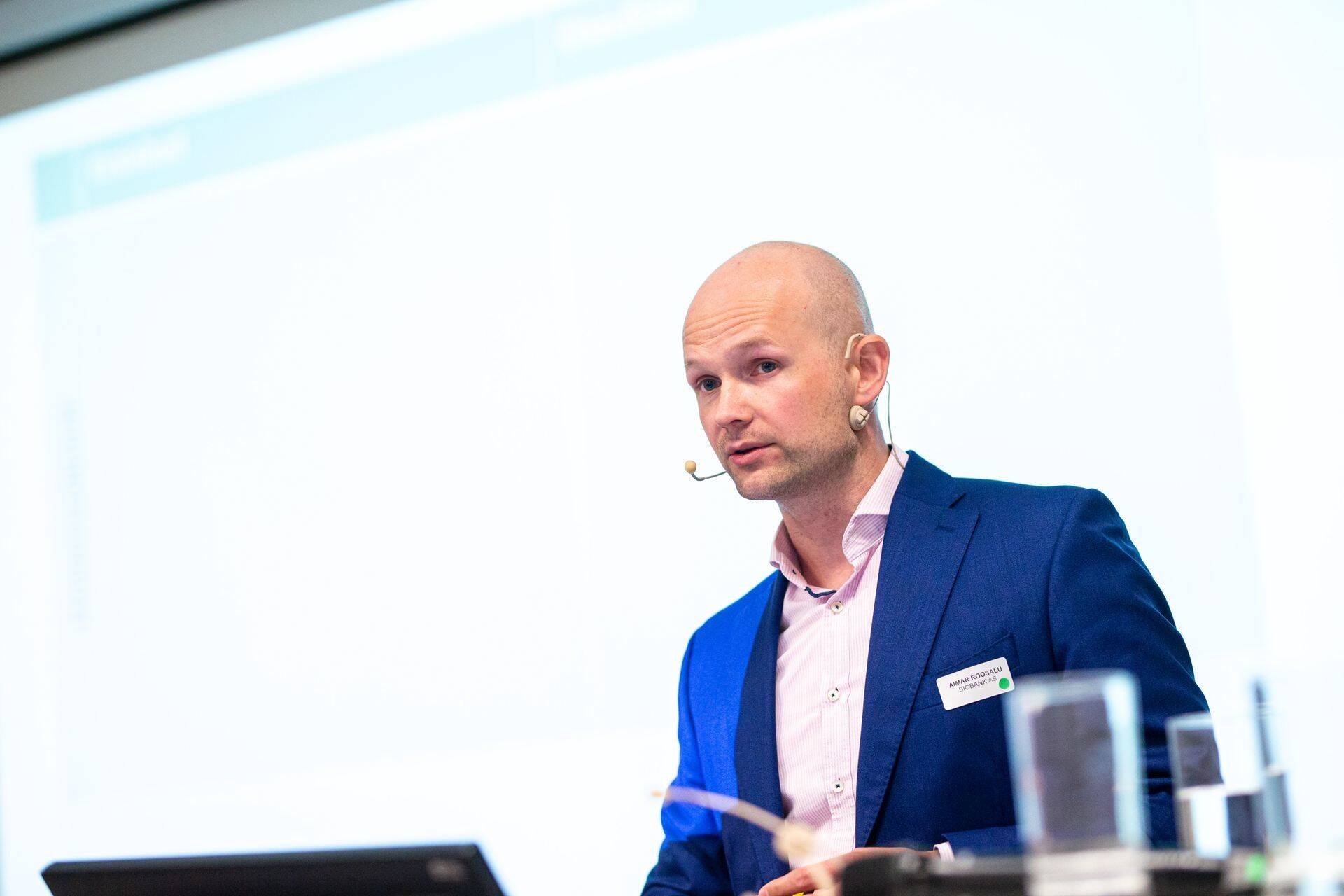 Bigbanki äriosakonna juht Aimar Roosalu