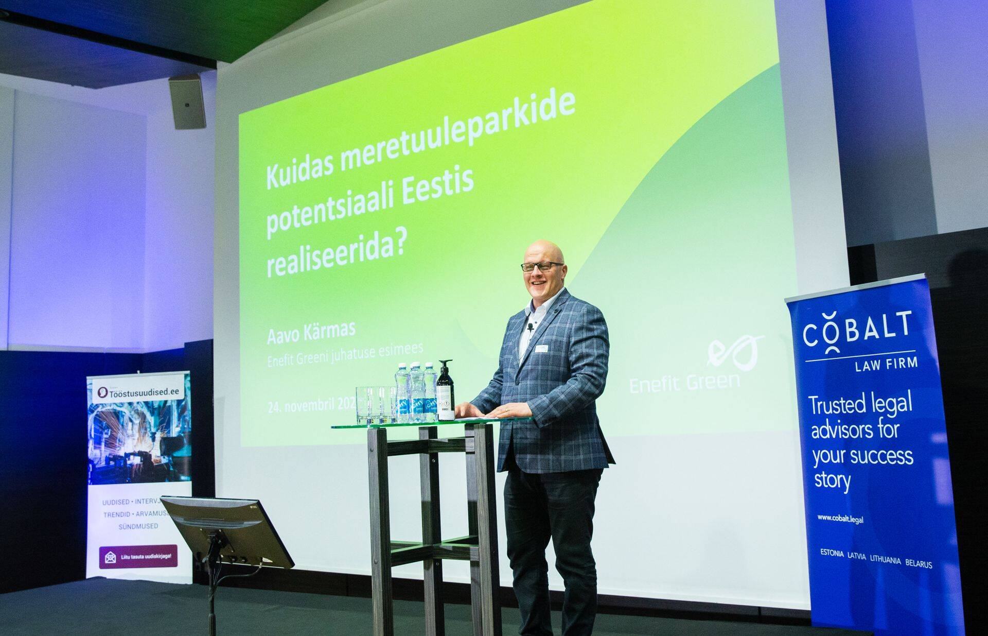 Enefit Greeni juhatuse esimees Aavo Kärmas.