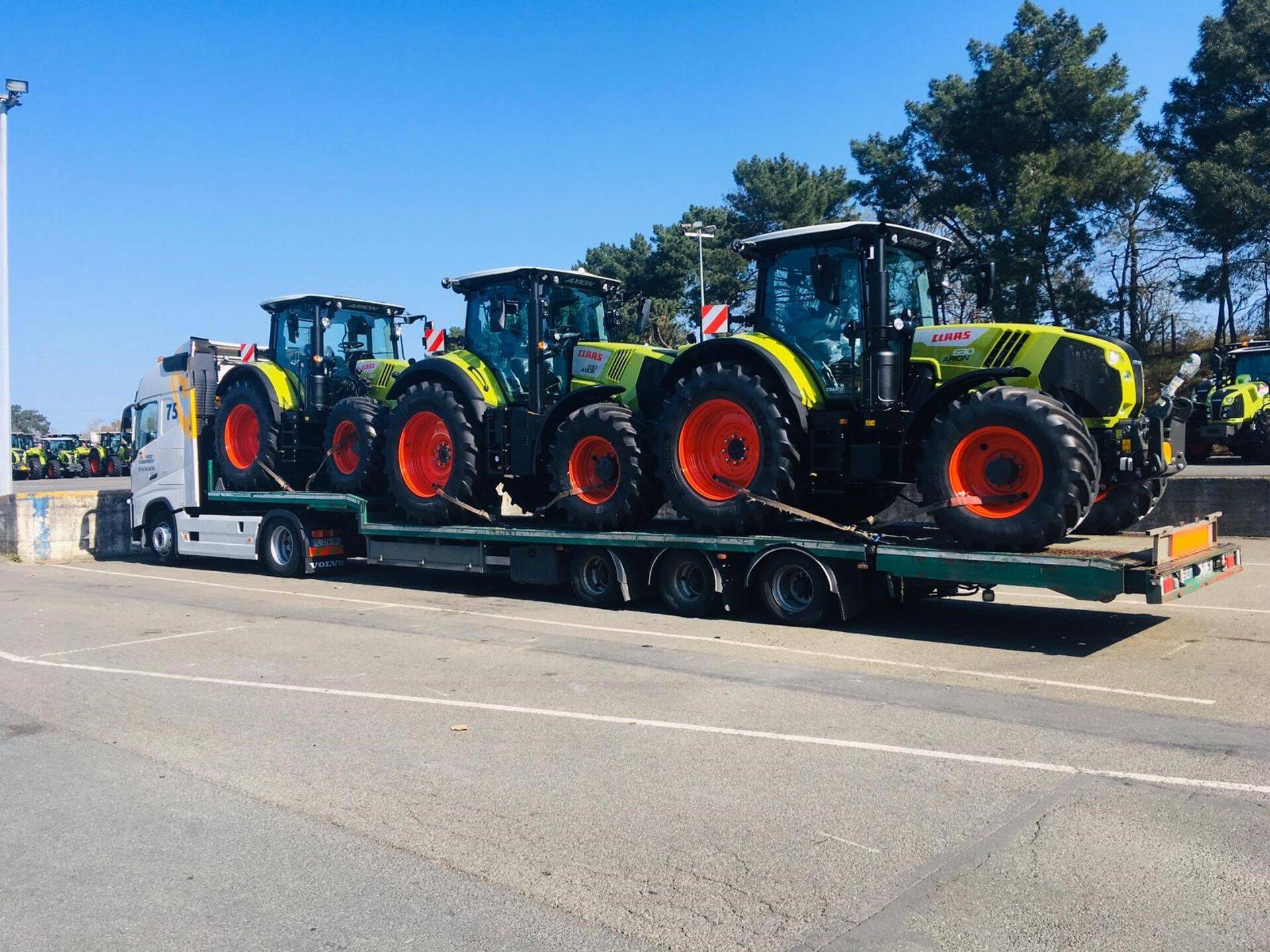 Masinate tarnimine toimub täistuuridel.