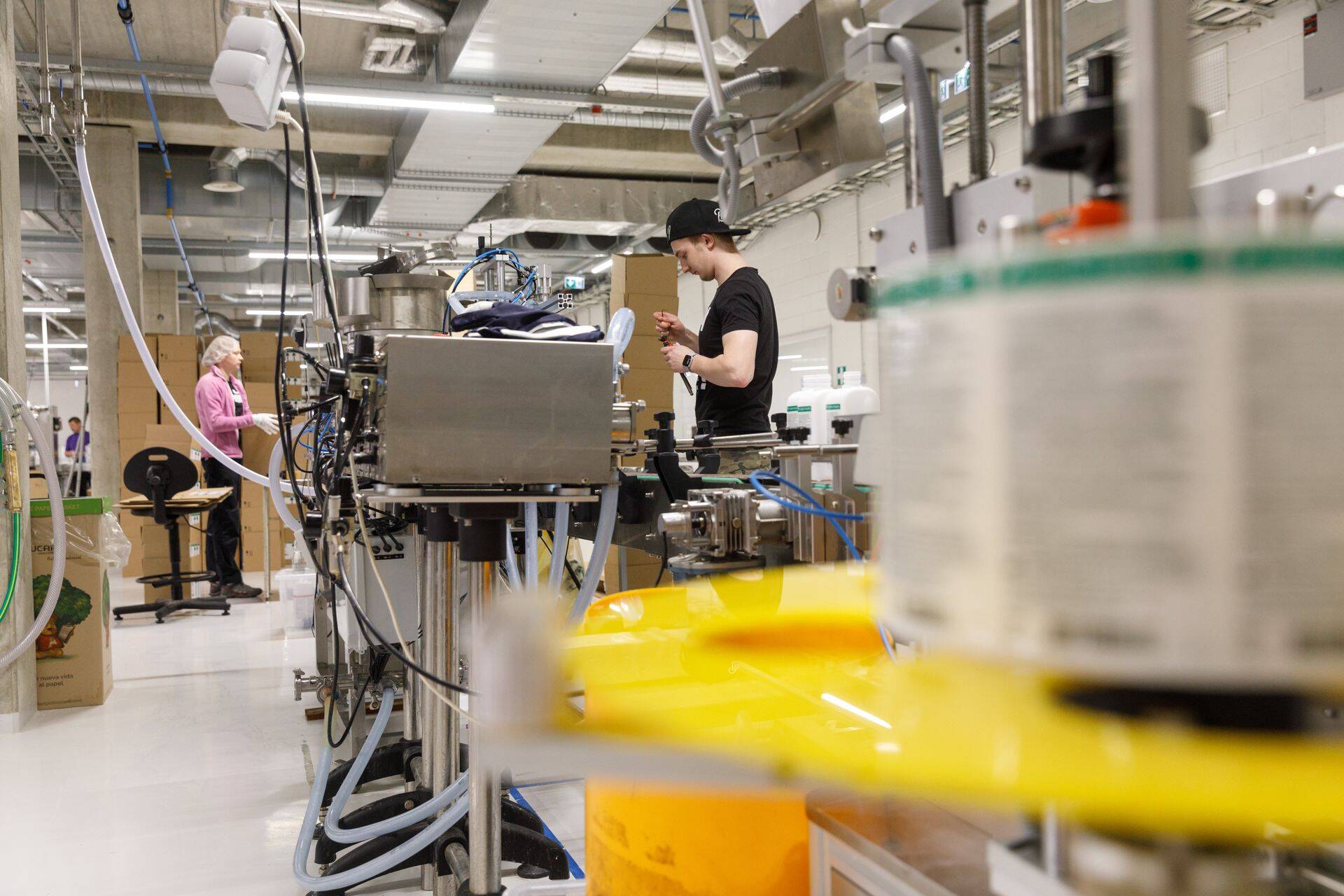 Chemi-Pharmi tootmisettevõte Tänassilma tööstuspargis.
