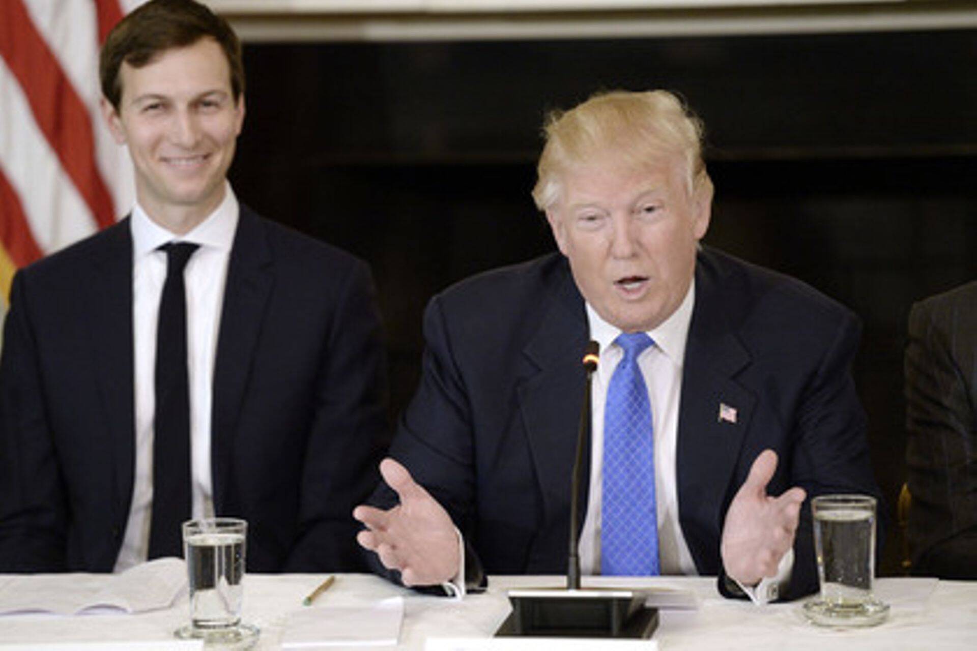 Джаред Кушнер и Дональд Трамп
