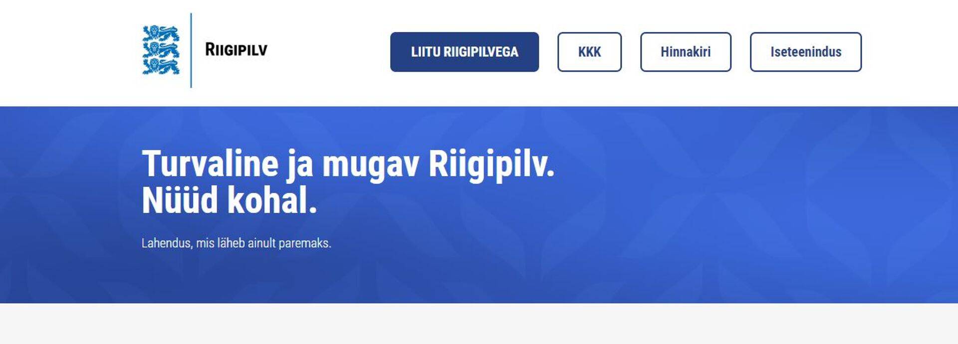 Riigipilv on kasutajaid vastu võtnud jaanuarist.
