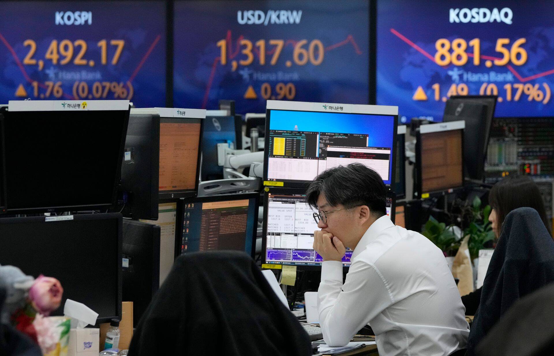 Aasia turgudest suutis tõus näidata vaid Lõuna-Korea, kus Kospi indeks kasvas 0,26%