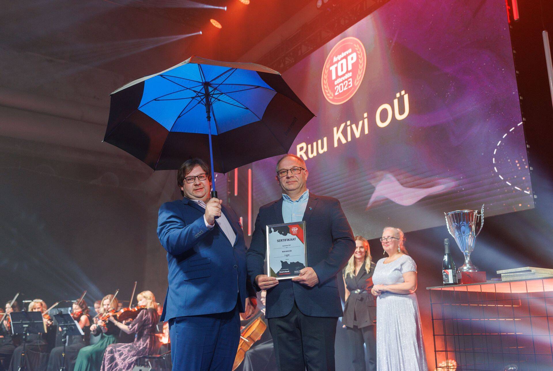 Аллар (слева) и Анти Леэду управляют лучшей компанией Сааремаа – Ruu Kivi.