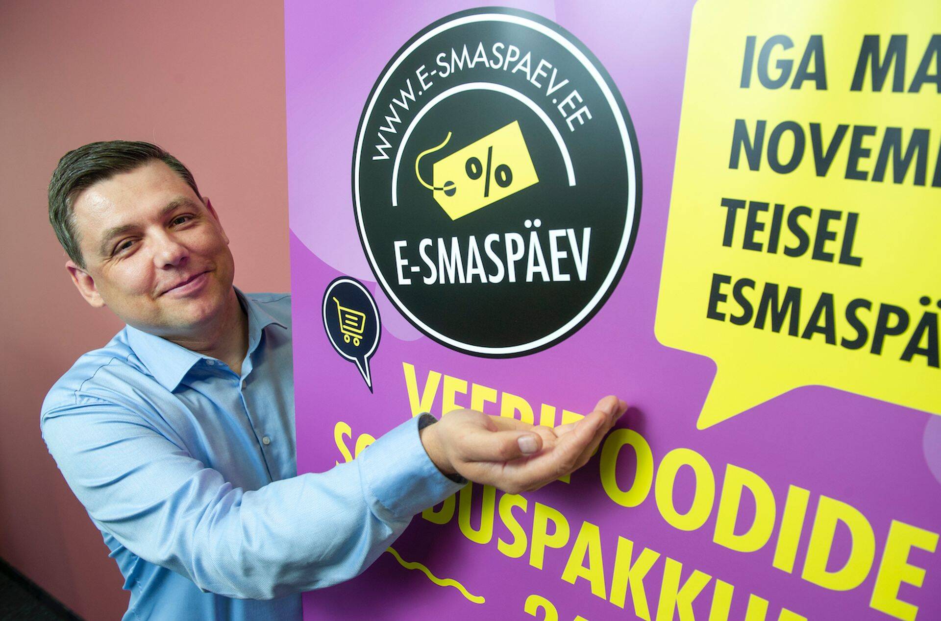 Eesti E-kaubanduse Liidu tegevjuht Tõnu Väät.