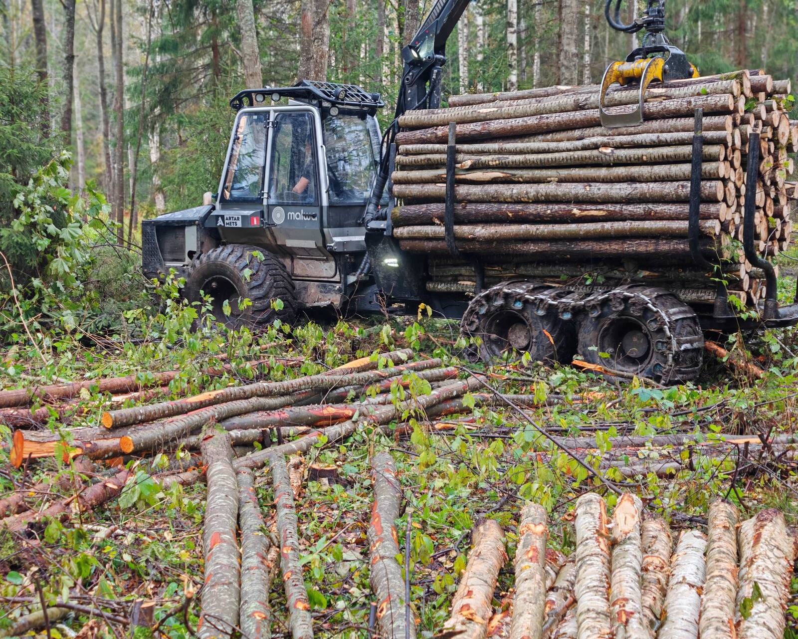 RMK kasutab üha enam väiketehnikat metsahoolduses.