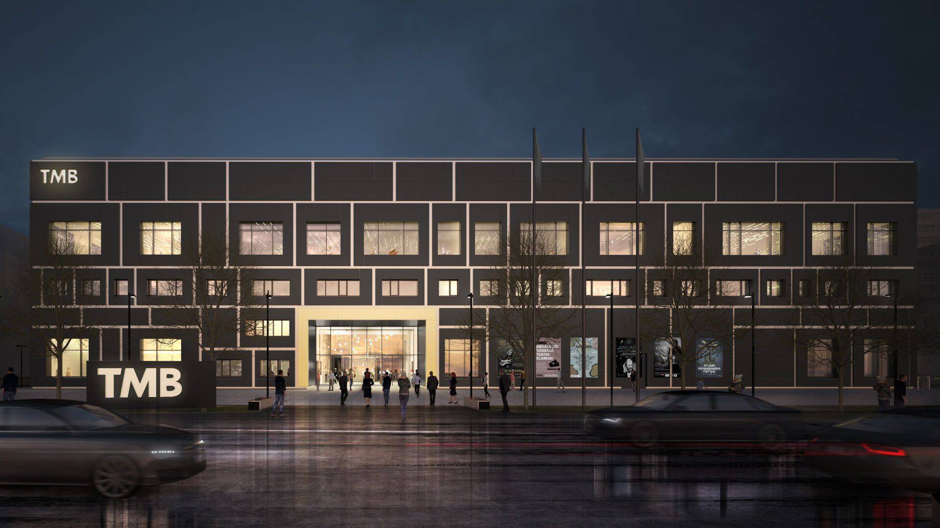 Kauaoodatud koolihoone kerkib kunagise ühiselamuhoone asemele, mis 2018. aastal lammutati