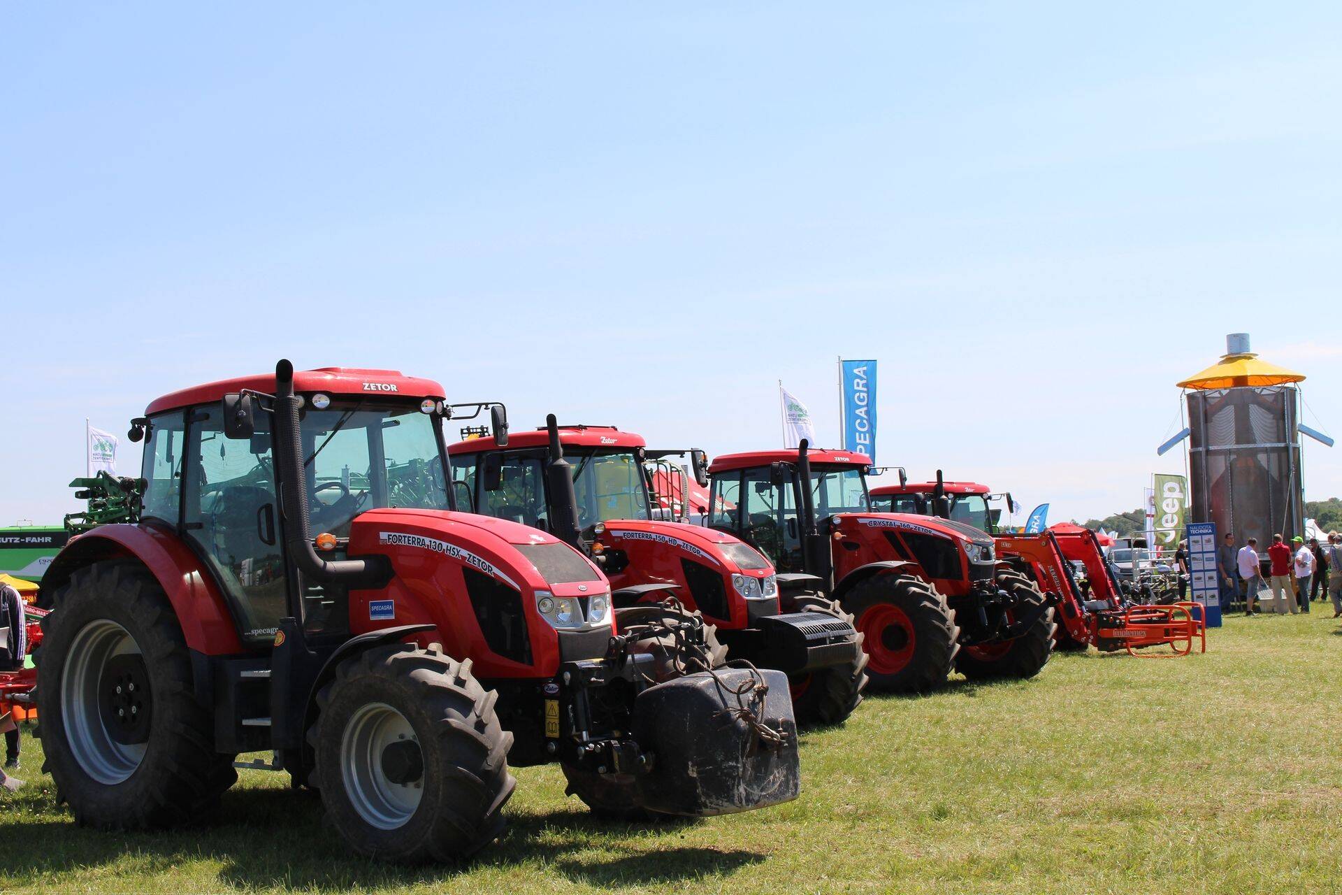 Zetori masinad möödunud suvel Agrovizija messil Leedus.