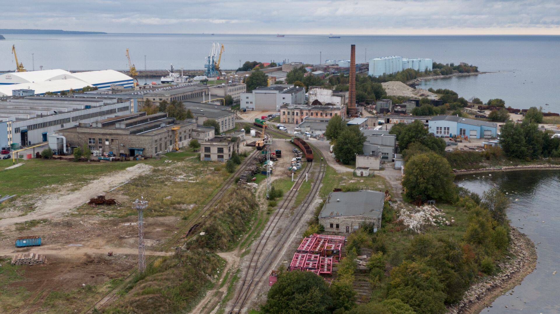 BLRT territoorium Tallinnas.